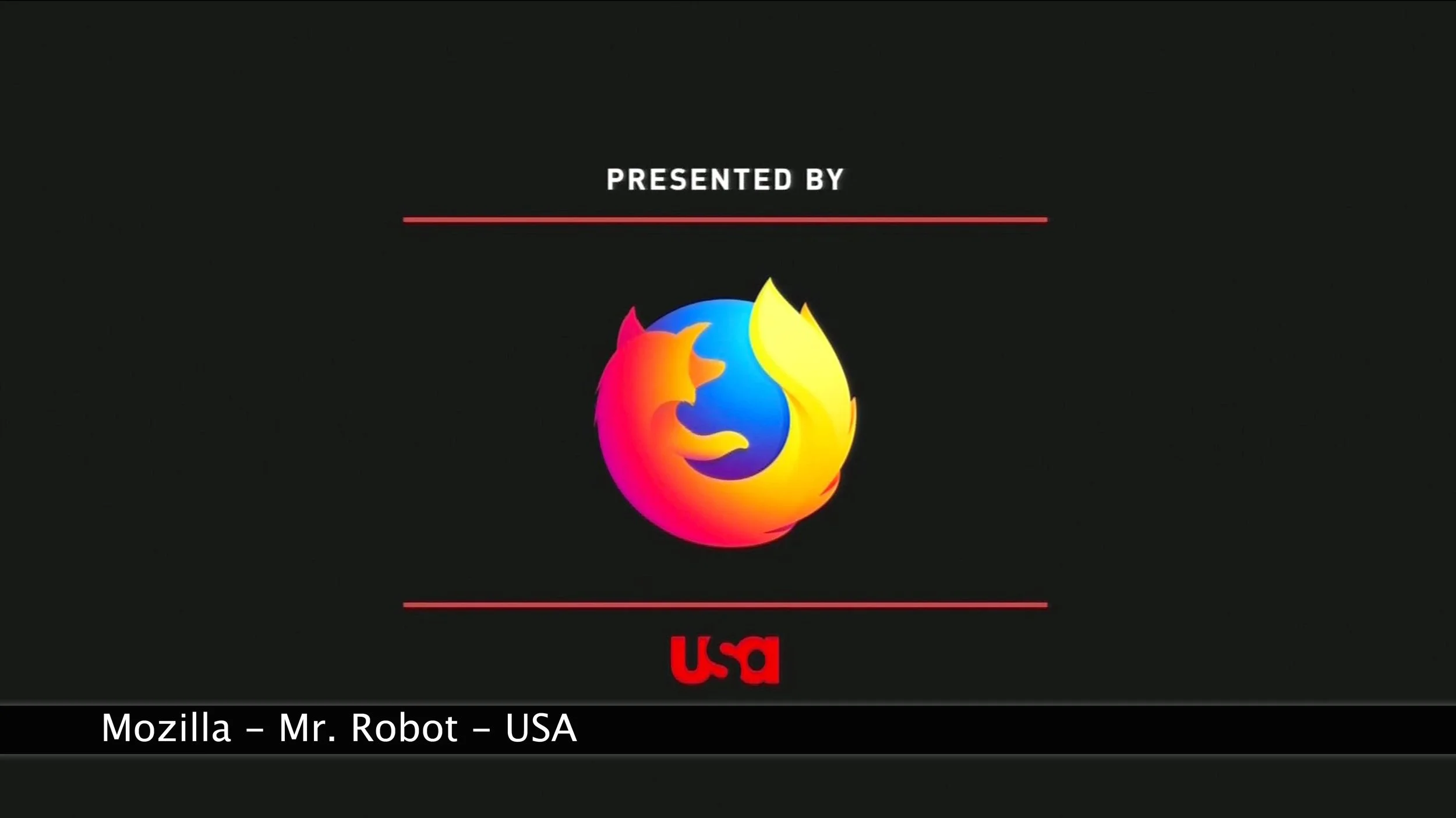 Mozilla - Product Placement on USA’s “Mr. Robot”