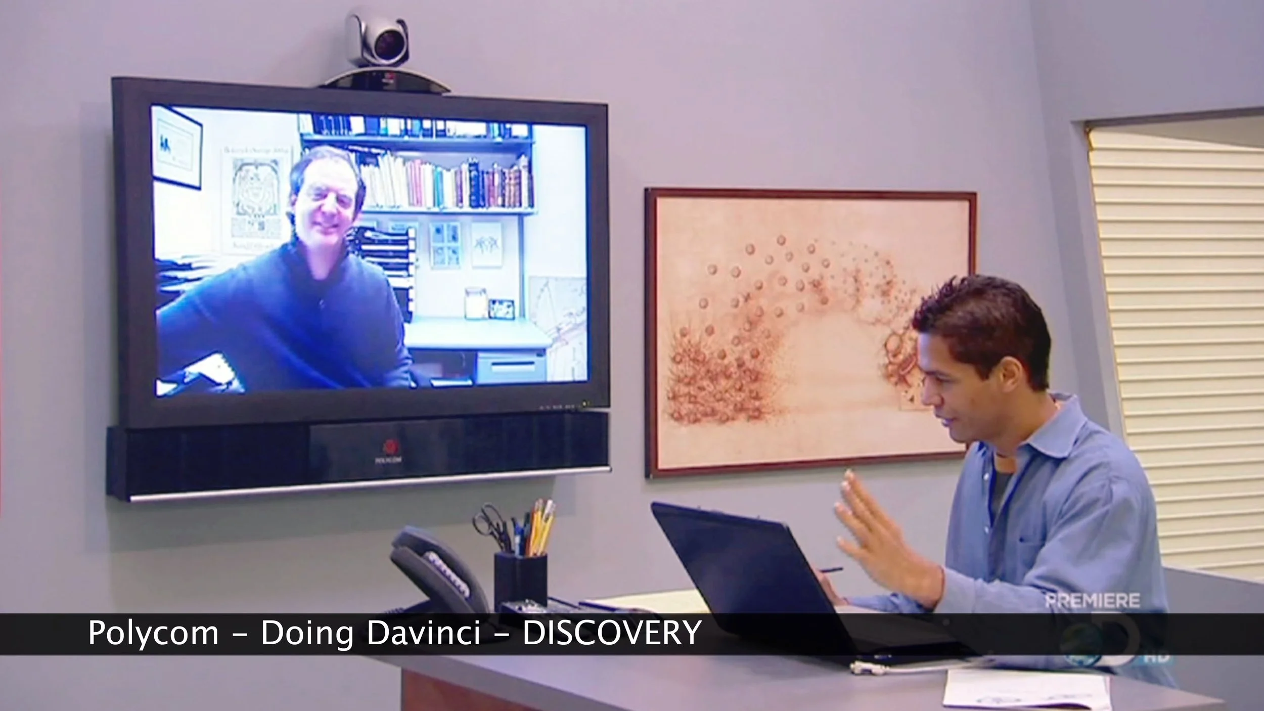 ”Polycom - Product Placement on Discovery’s “Doing DaVinci”