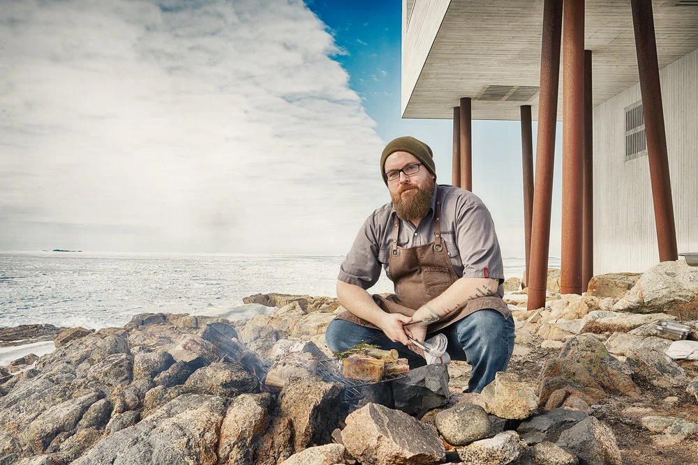 Chef Murray McDonald in Newfoundland - 2015