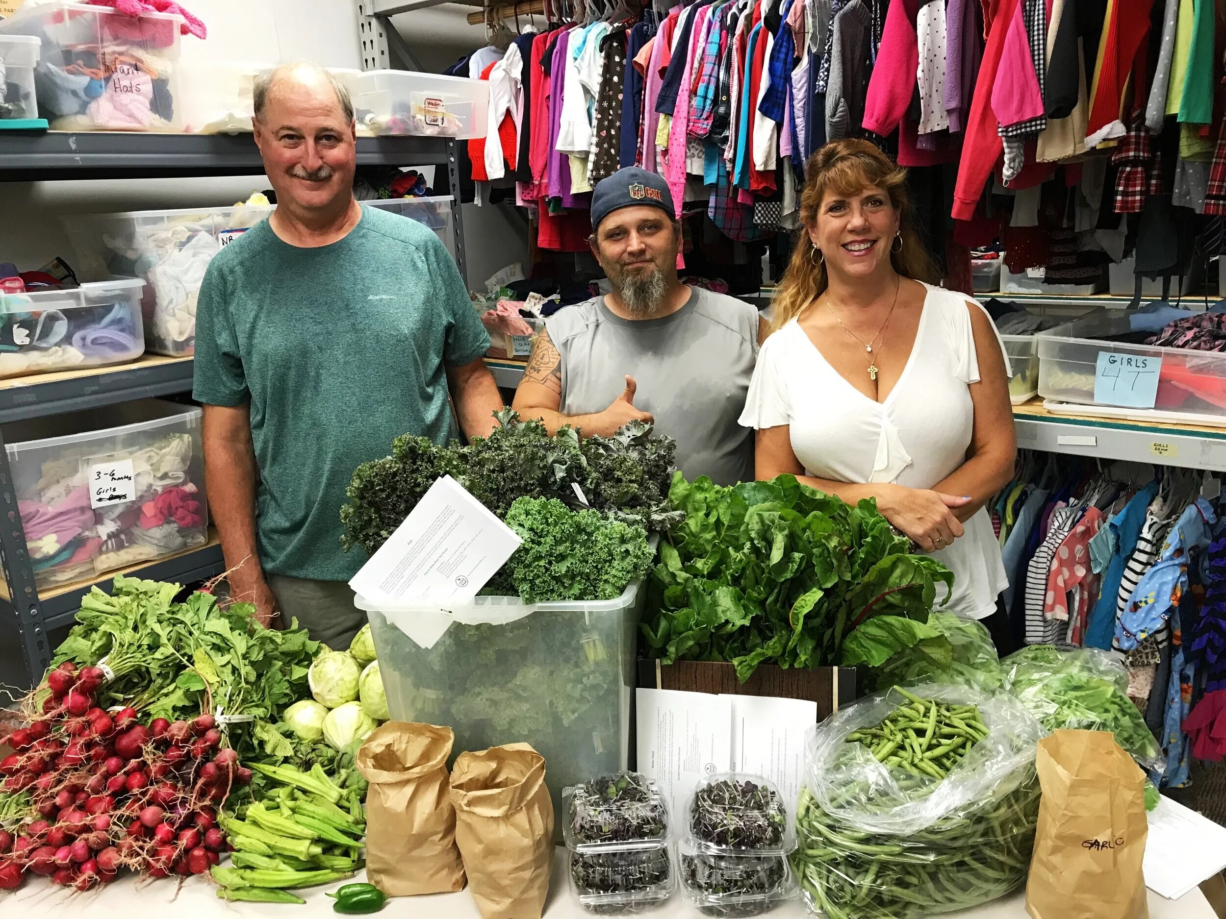  Summertime donation to Redbud Area Ministries food pantry in Buchanan, MI 