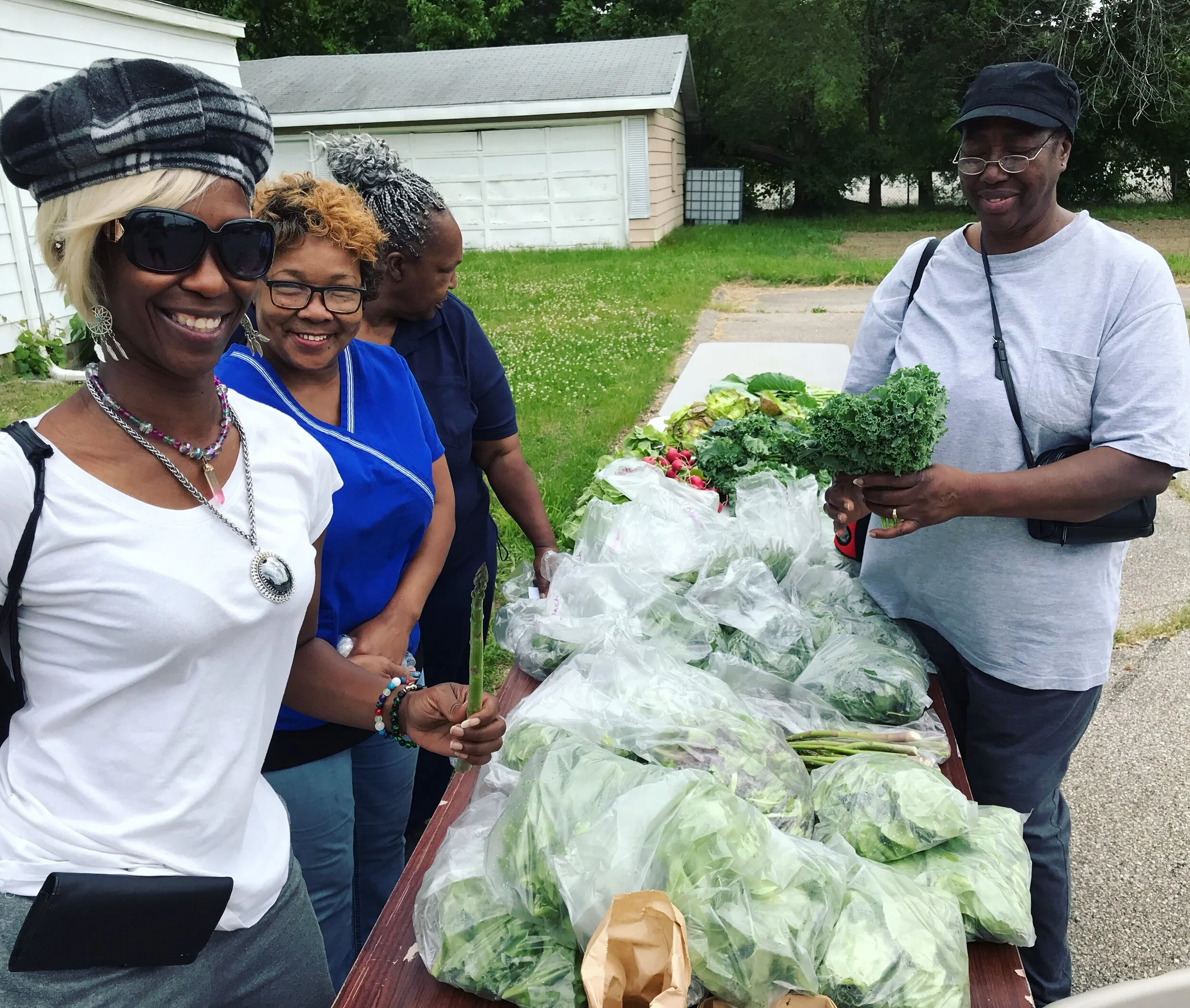  Our 1st donation to Anointed Impact Ministry in Benton Harbor, MI 