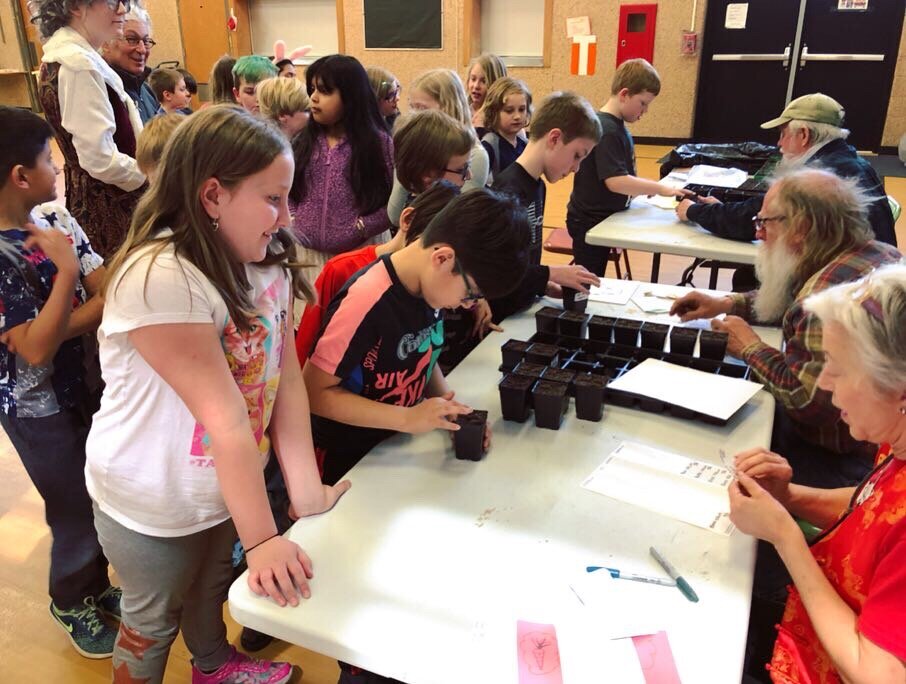  Early Spring seeding for River Valley Elementary’s Summer gardens 
