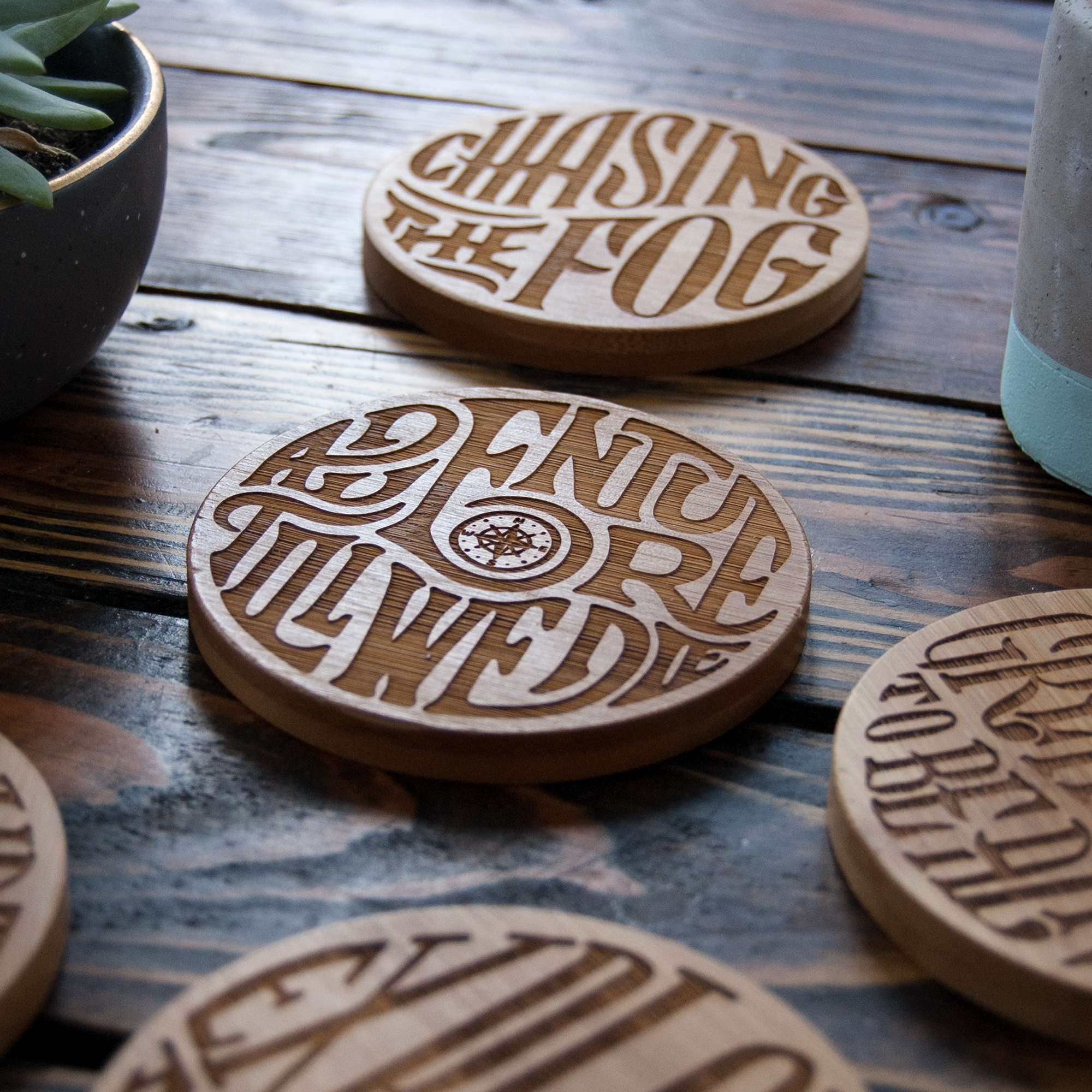 Wood Coasters