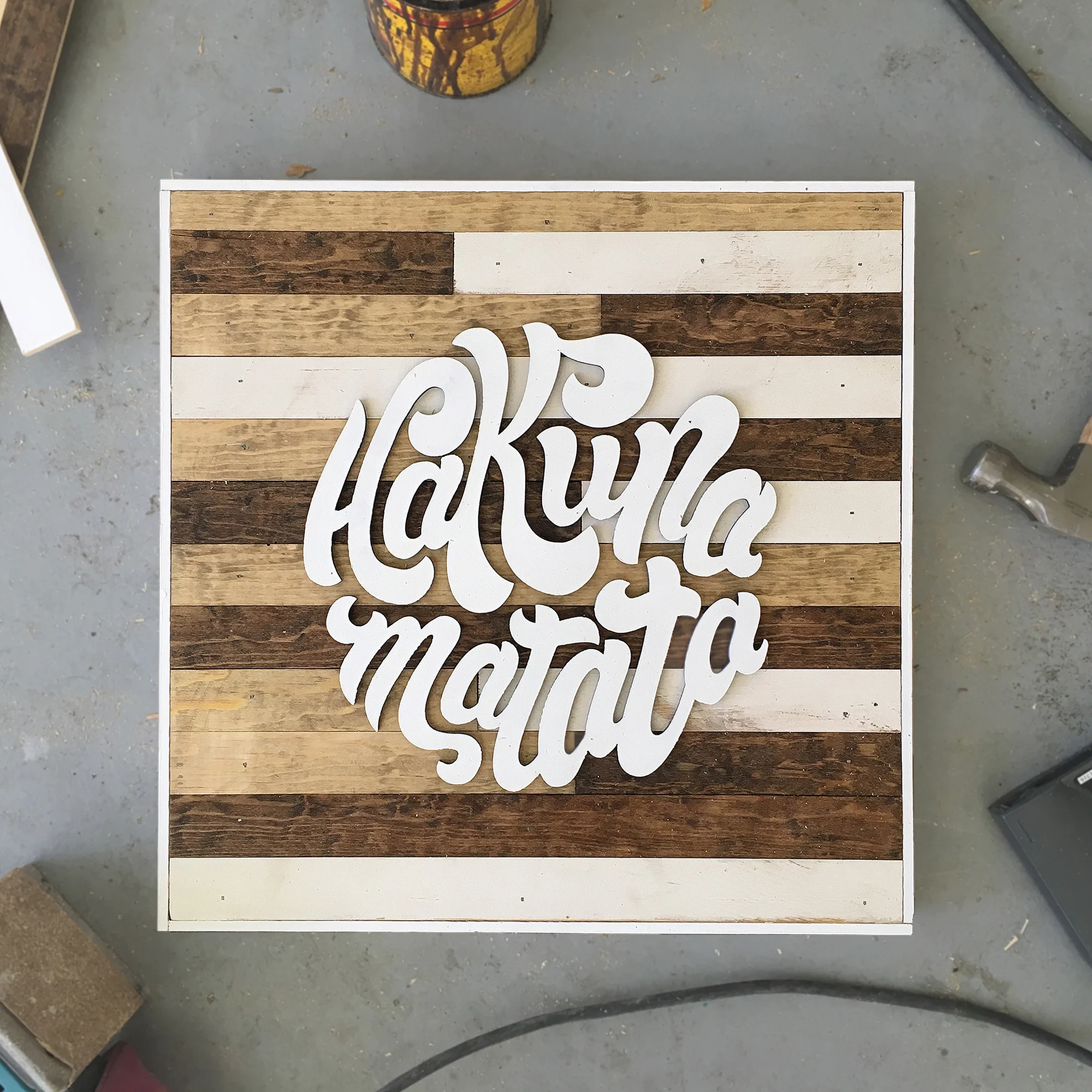 Hakuna Matata Wooden Sign