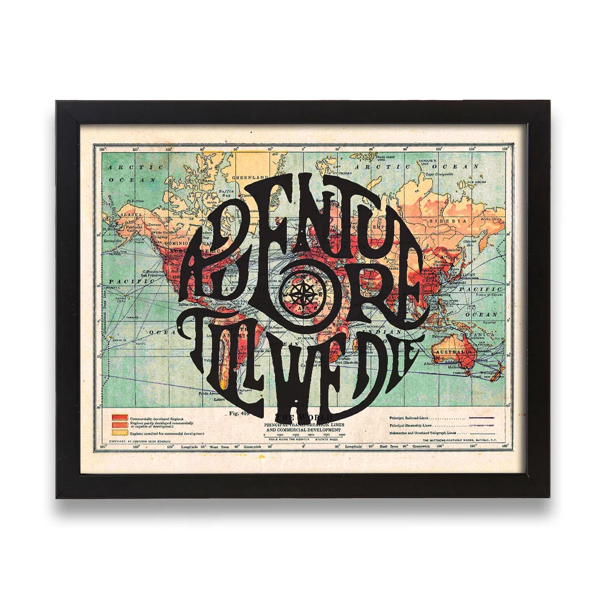 Adventure till We Die Print