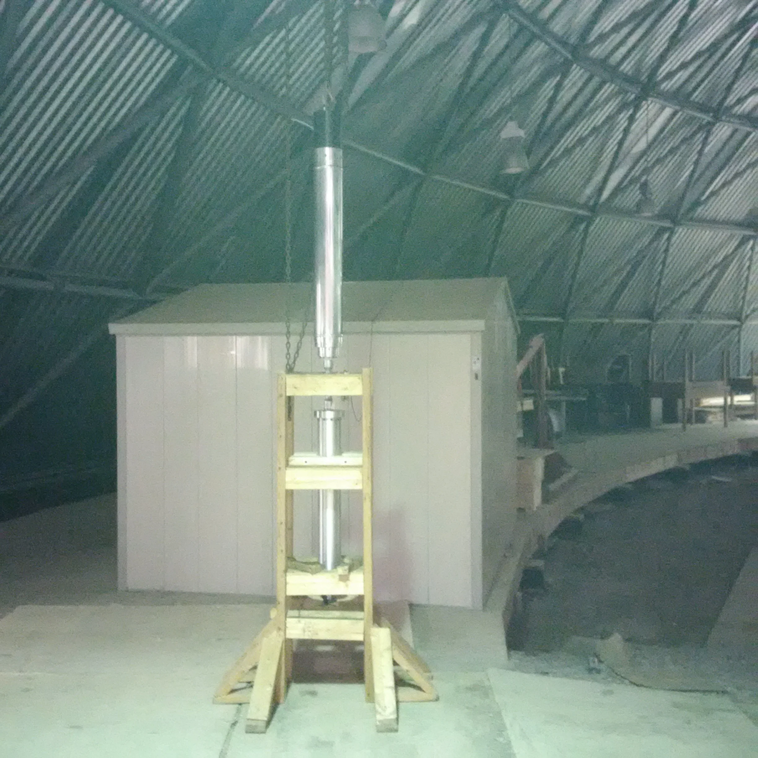 UTAT Rocketry's cold-flow test setup