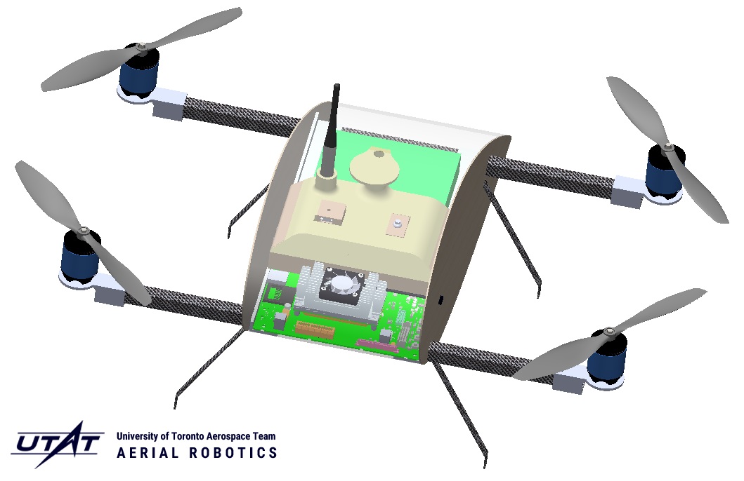 Preliminary design of the UTAT Skyhawk quadcopter