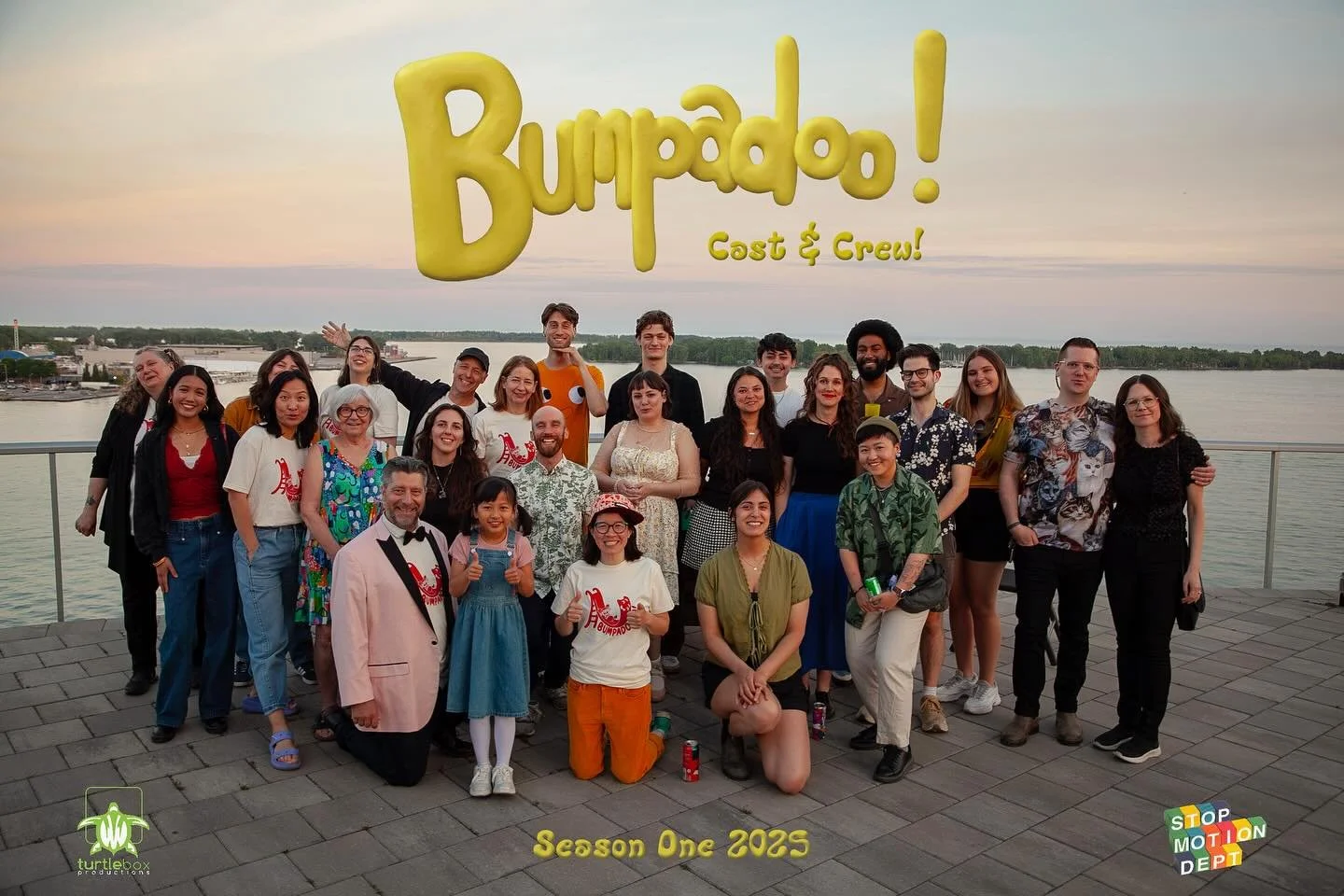 So much fun last night celebrating with the brilliant weirdos who made this weird little show! Coming in August to @tvokids. Thanks to @shawrocketfund and @ontariocreates for making it happen!