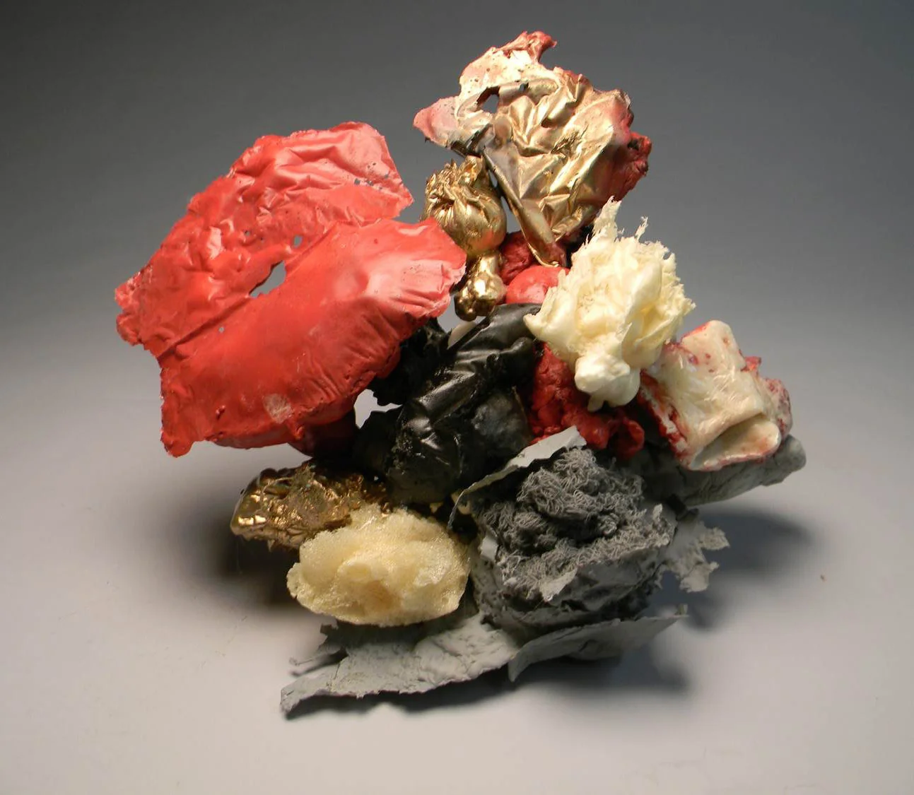 (12) Sculpture 2, Organic Form Project, Foam (from mold).jpg