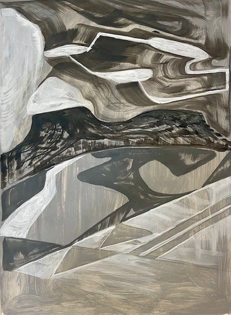 OM201 -Ink_Acrylic on Paper