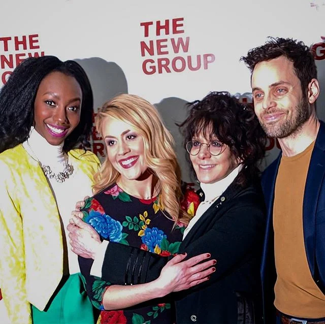 Loves seeing these wonderful people at the @thenewgroupnyc gala this evening! Thank you for everything #thenewgroup! SO grateful for this beautiful evening and for #cluelessthemusical ❤️