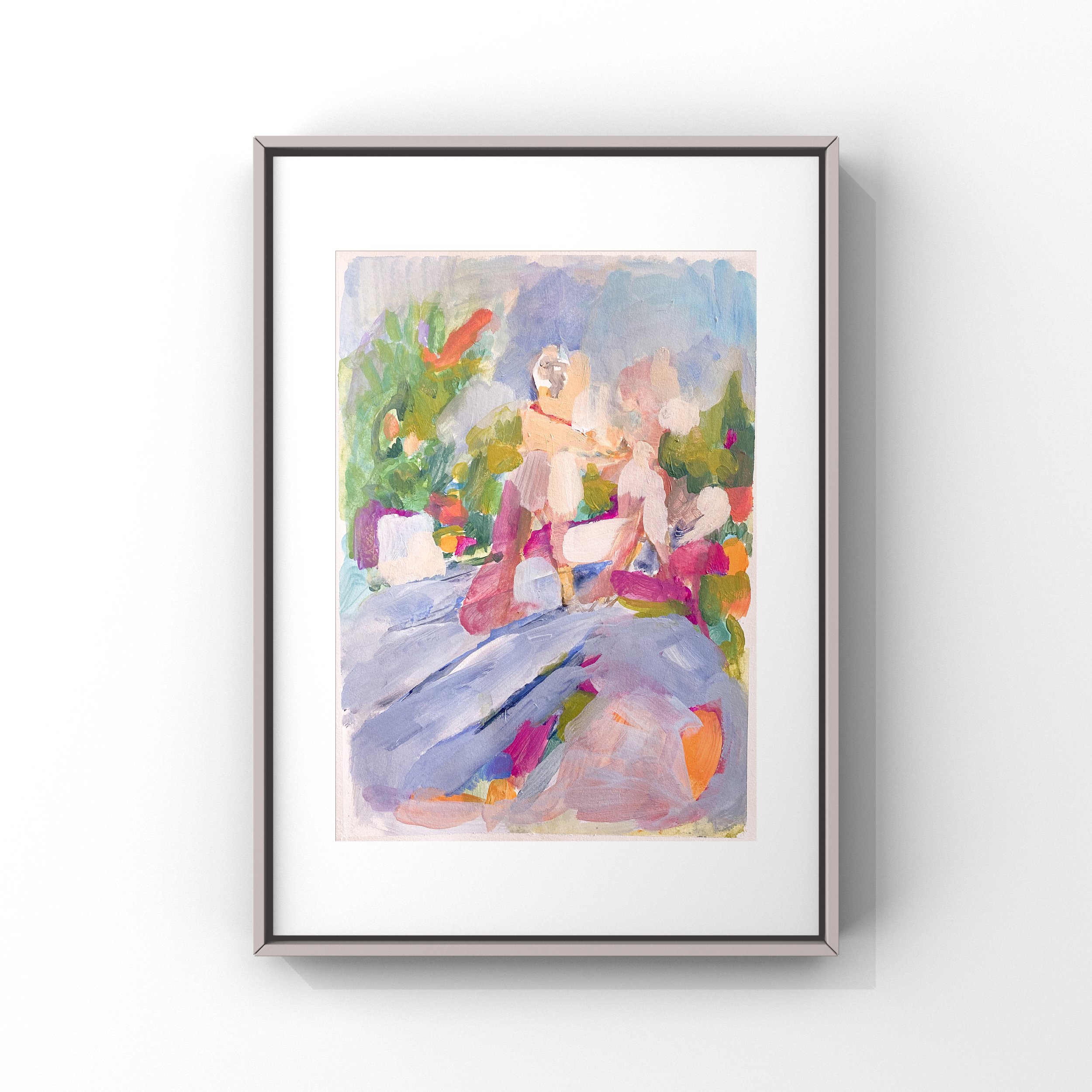 Spring time city walk