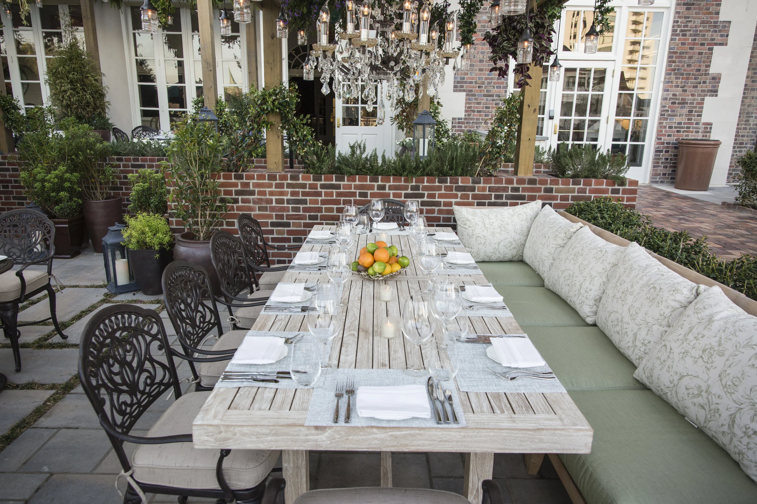 Dining in the Garden