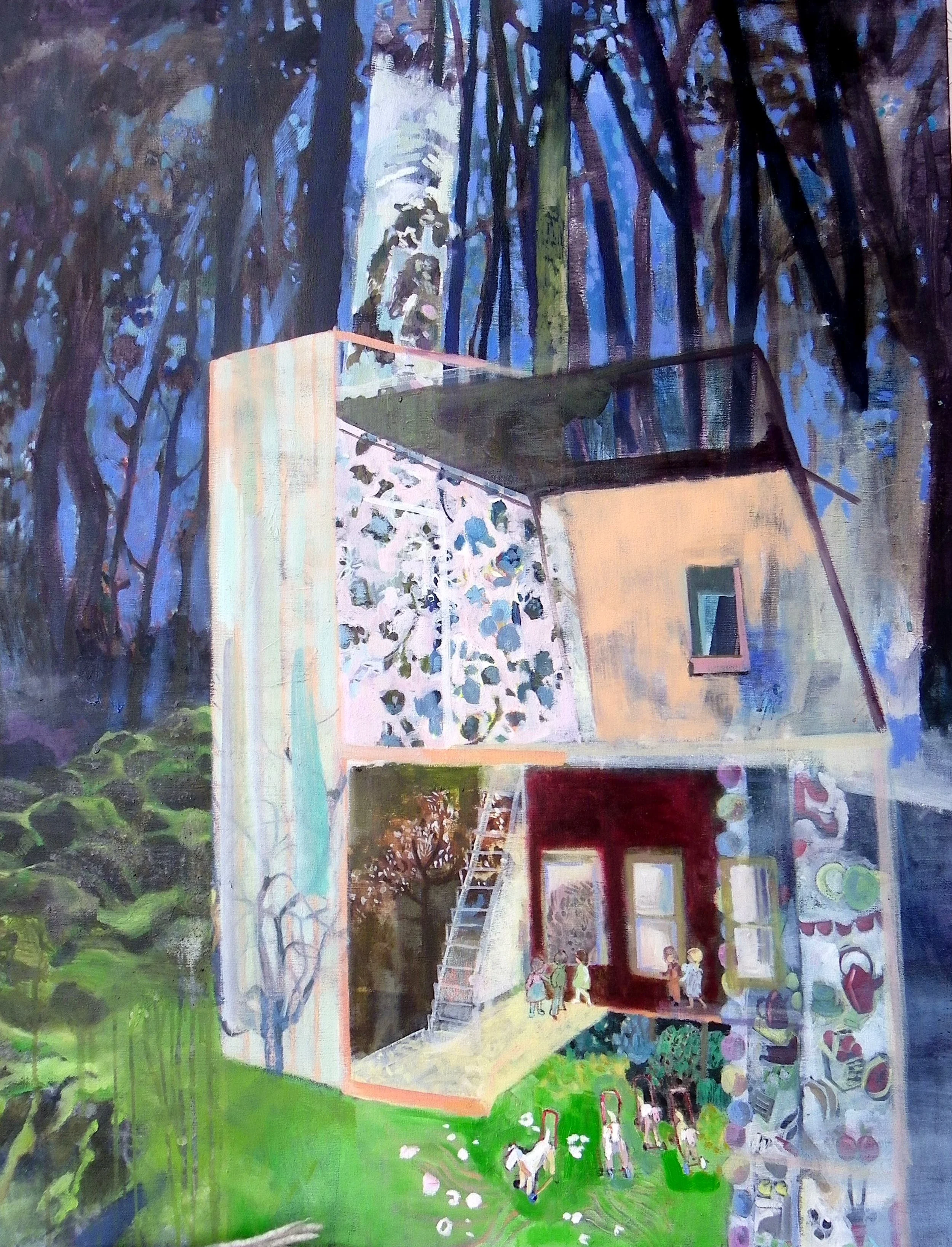 87x114cm Five Lost Children.JPG