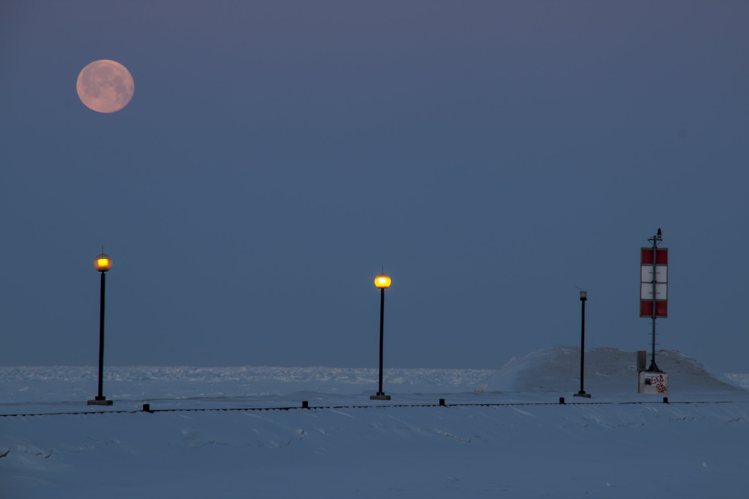 Full Moon Morning