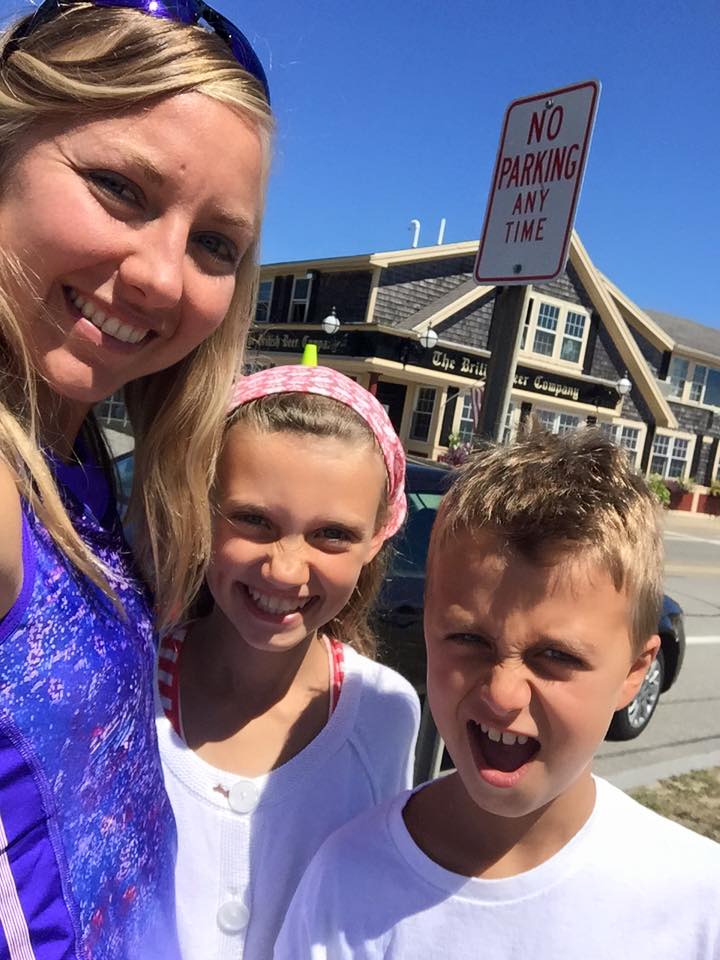 My host family in Falmouth