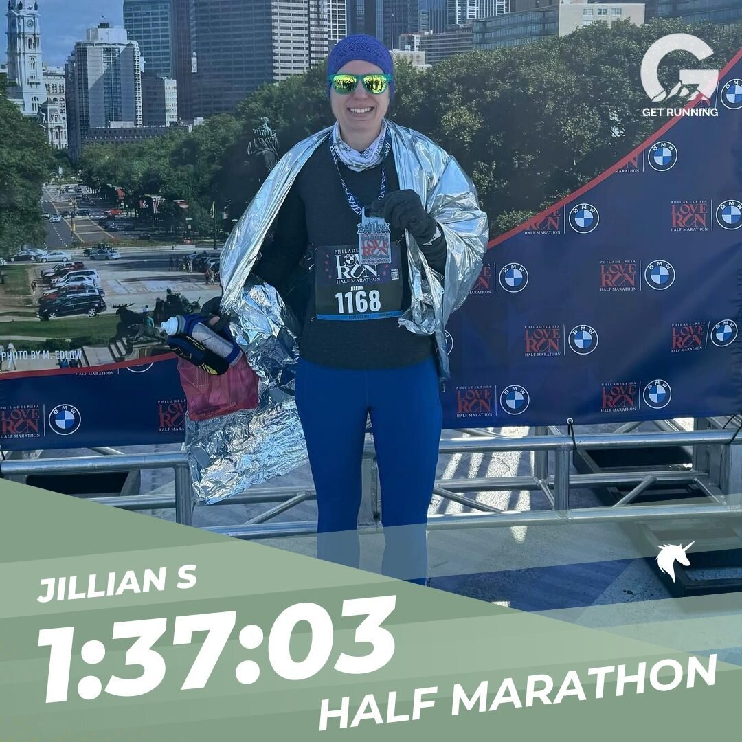 &quot;I had a great time running my first race of the year and a tune up half-marathon for London in just FOUR weeks!

Coach @run.kiwi said to run within myself for the first half and then get curious after that. I wanted to be conservative the first