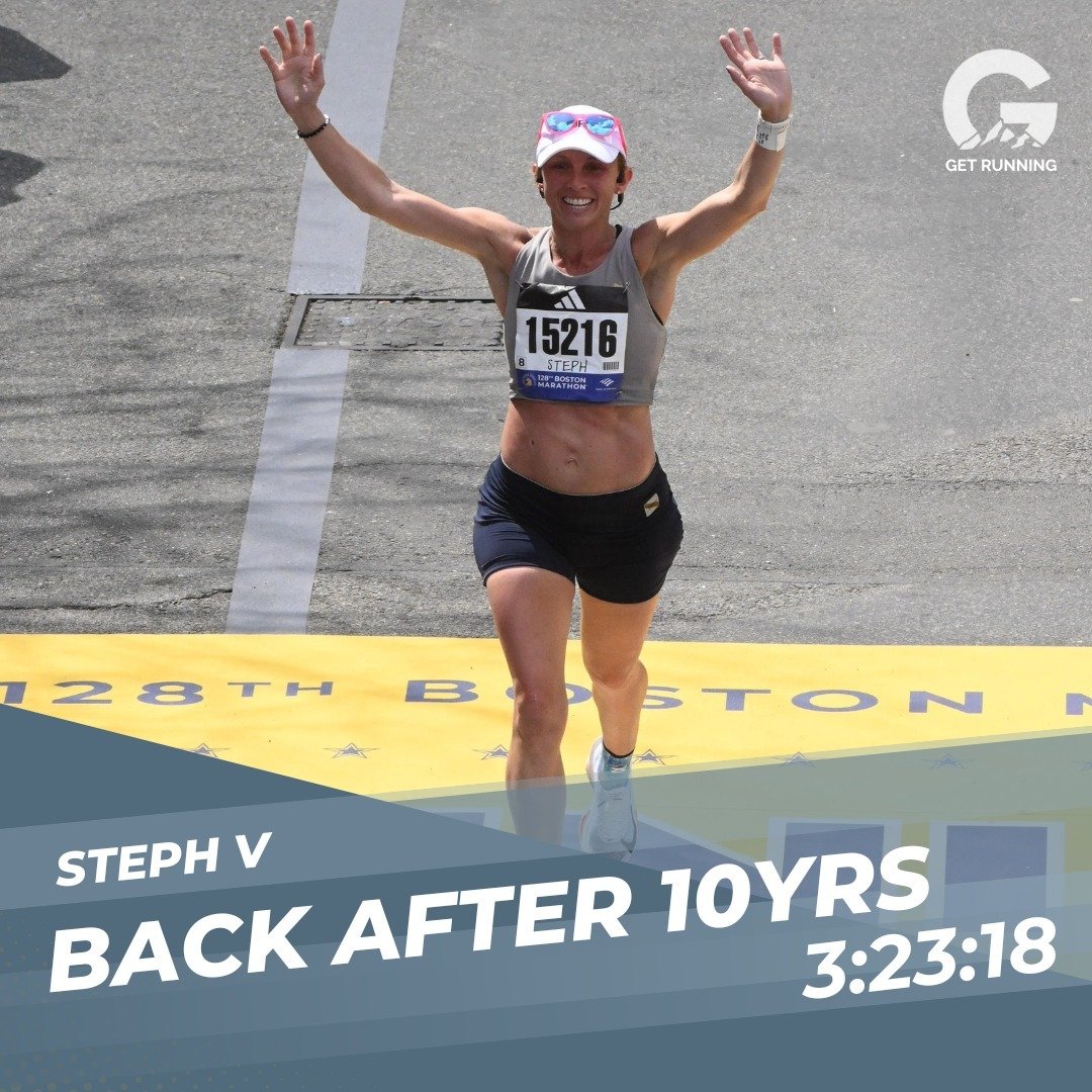 &quot;This Boston Marathon was so special to me. Between a knee surgery, four babies, and a hip injury, it took me ten years to finally make it back to the start line in Boston. I had one of the strongest cycles ever and was so excited to race. Howev