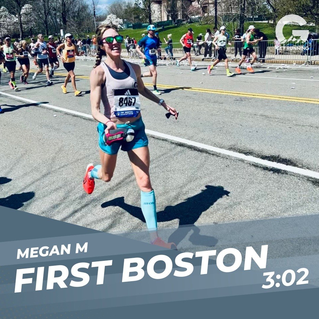 &quot;This was my first Boston Marathon, and although a bit nervous/intimidated, I felt incredibly grateful and excited to be there! Fortunately, I had most of my family there cheering me on and an amazing coach who helped me reach the starting line 