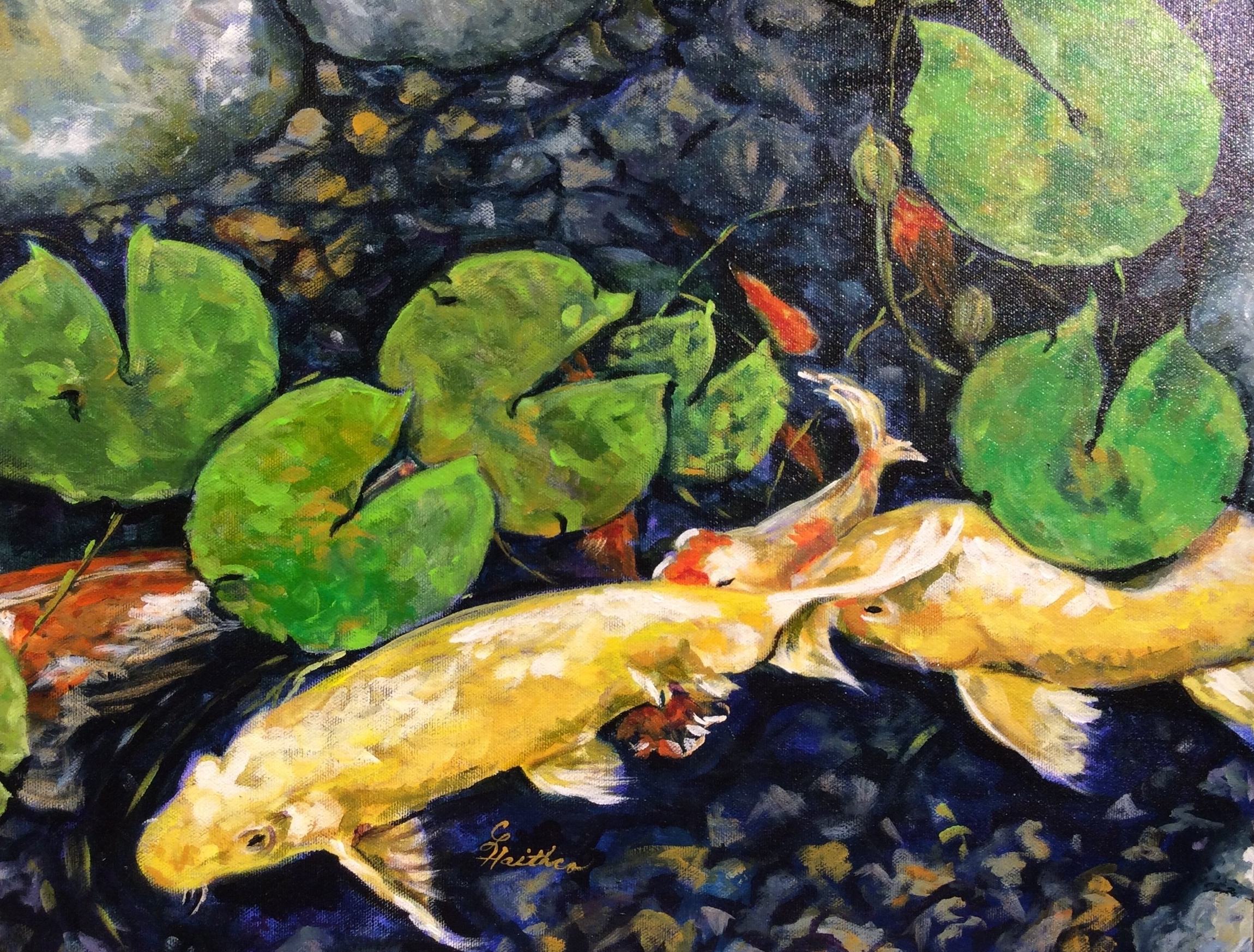 Koi Pond - SOLD