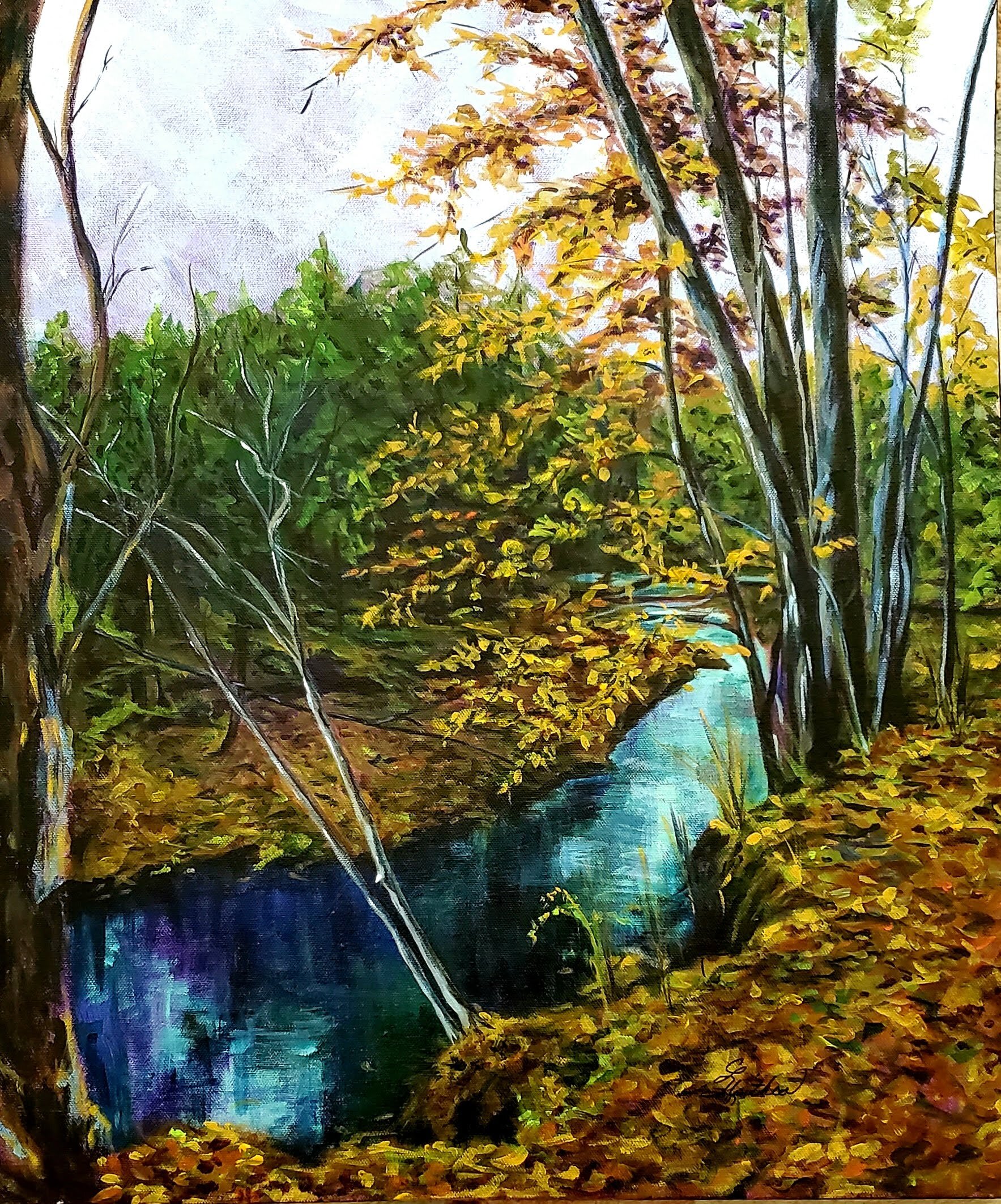 Heritage Park stream