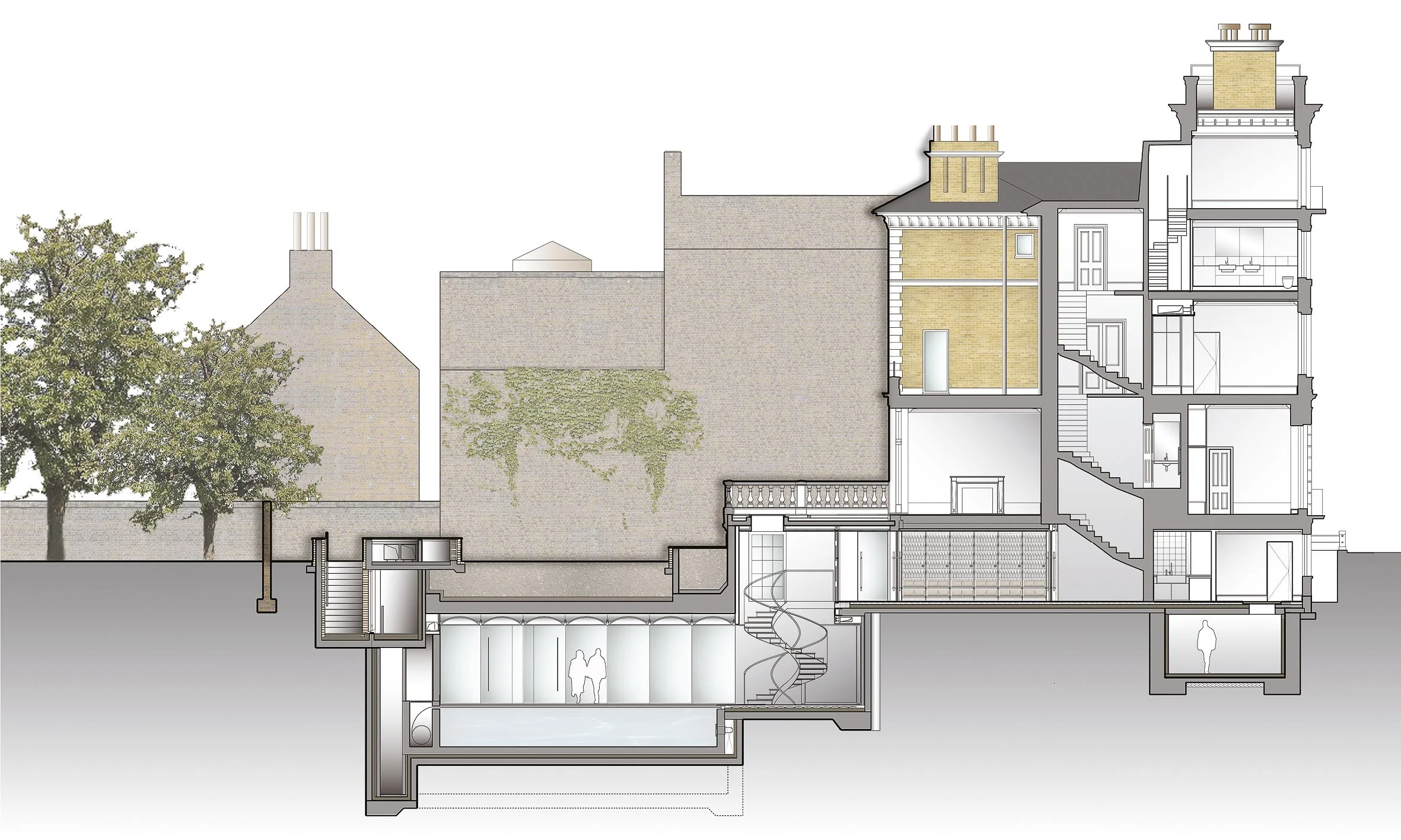 Section of the proposed scope of works
