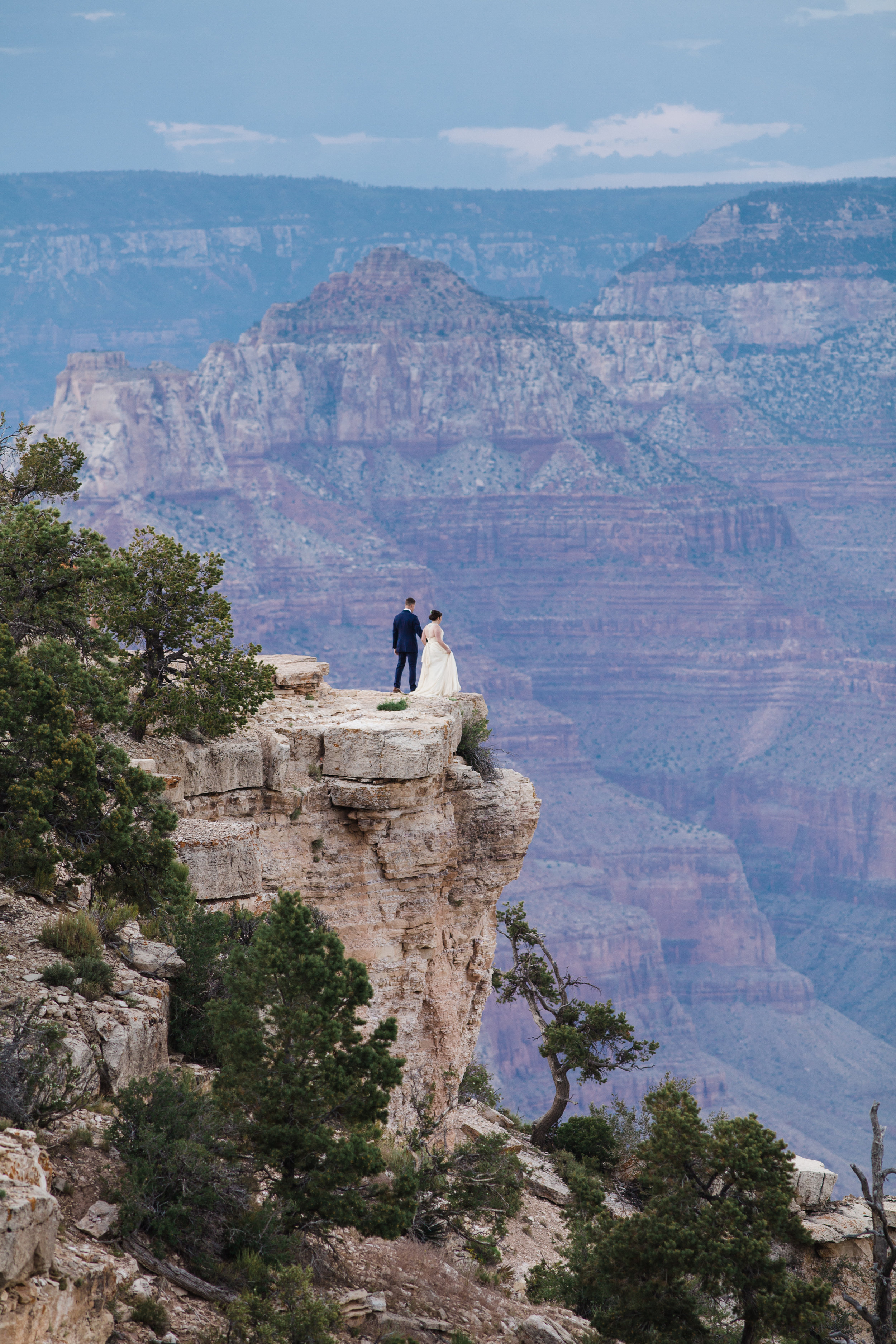 Shoshone Point wedding