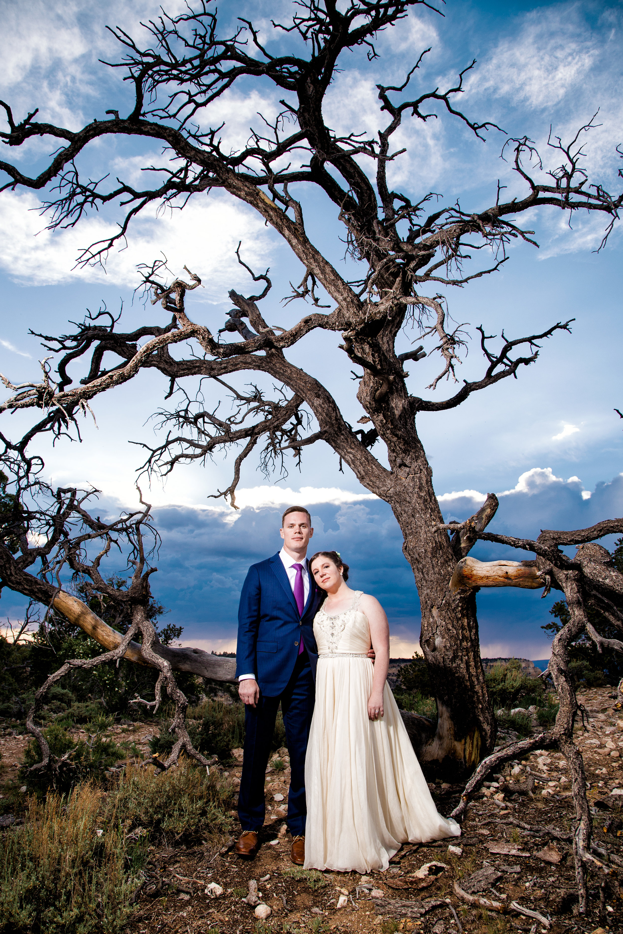 Shoshone Point wedding reception