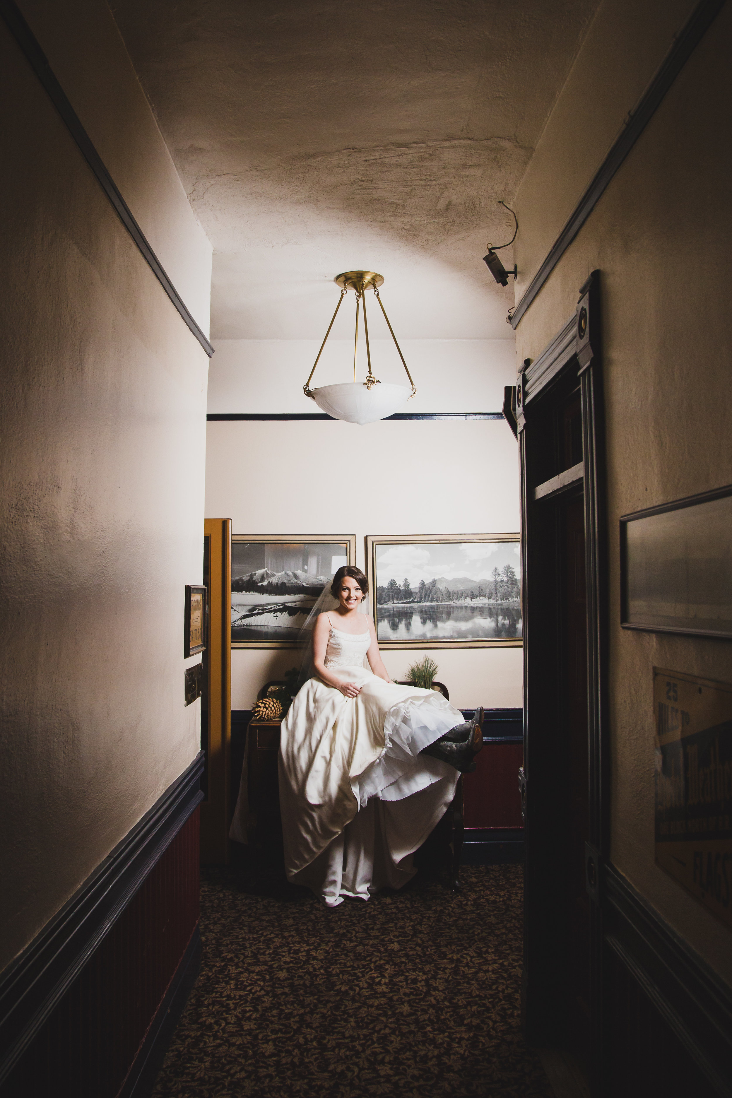 Weatherford hotel bride