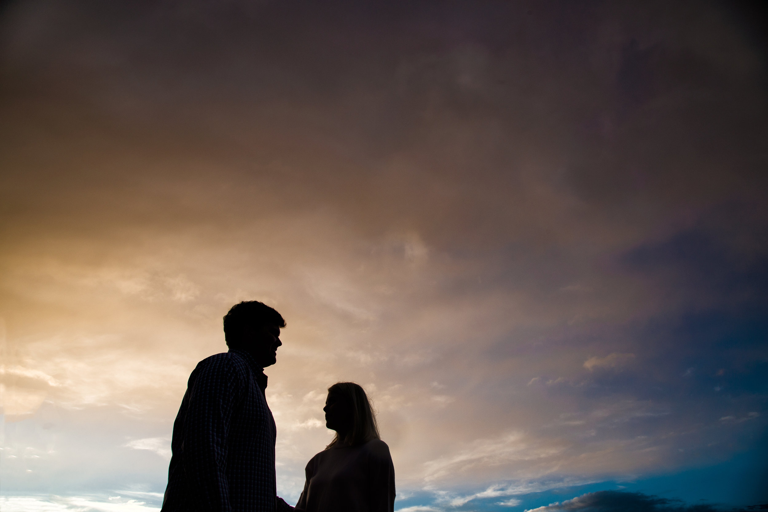 Grand Canyon sunset engagement