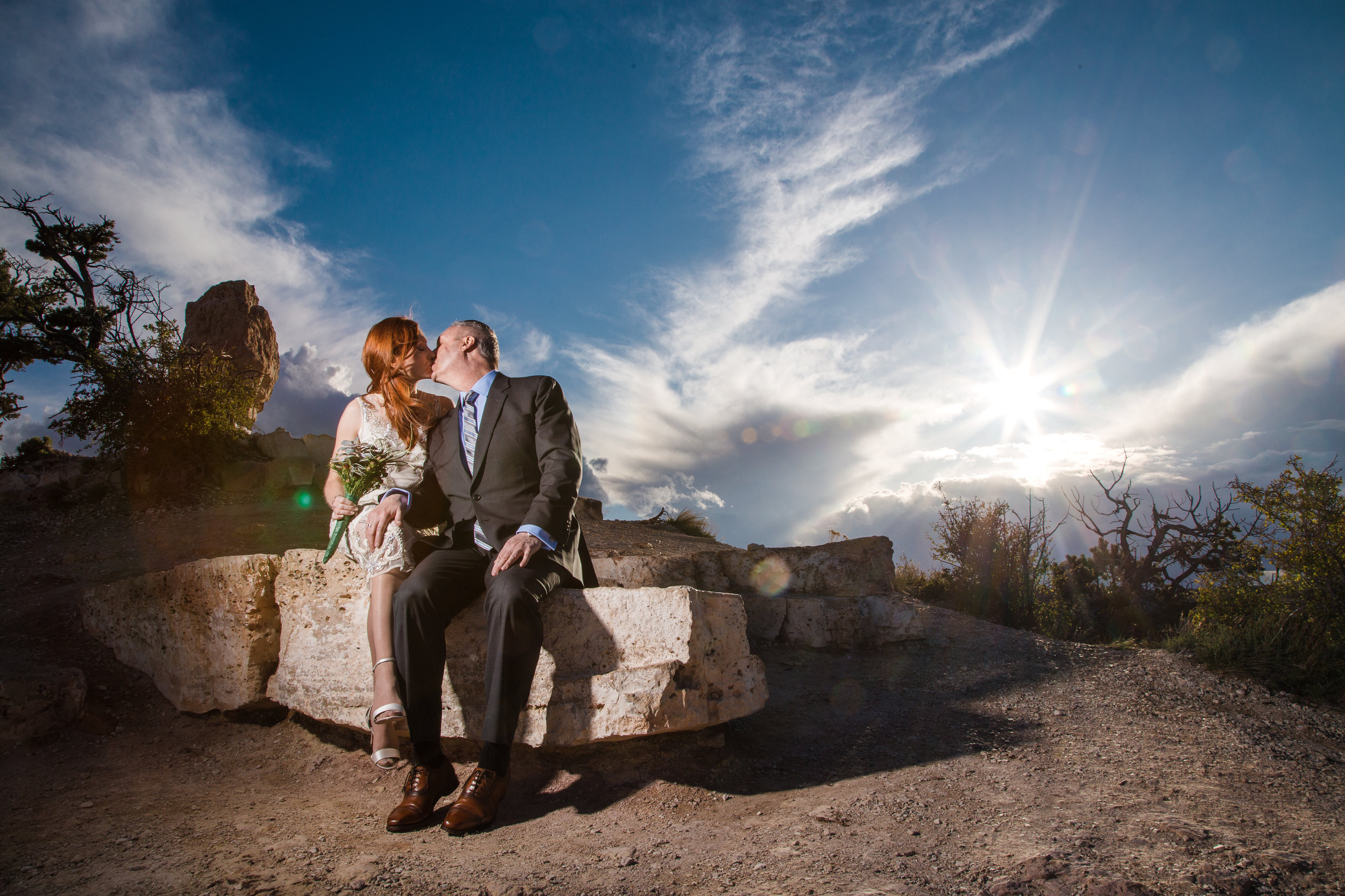 Grand Canyon sunflare