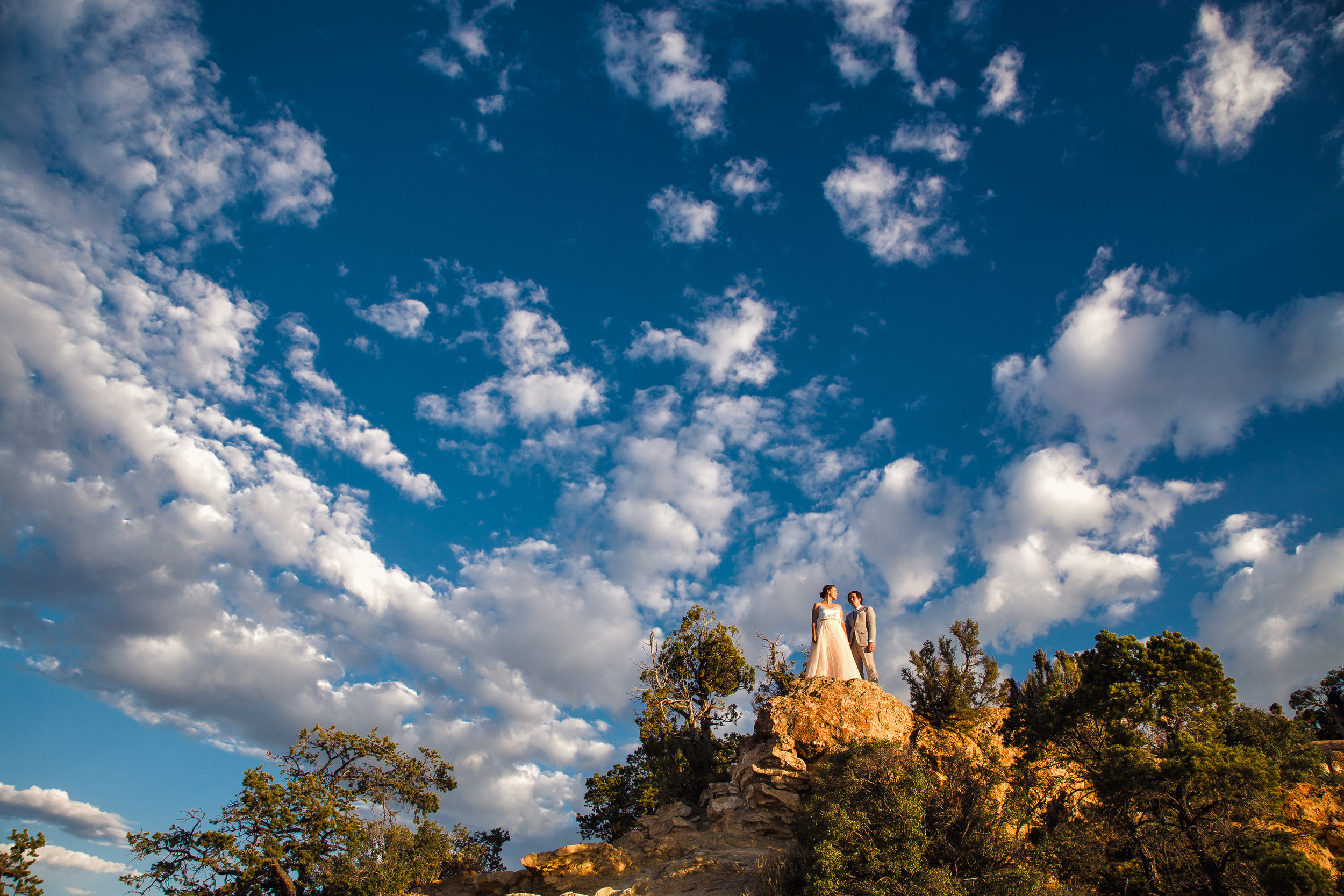 Moran Point Grand Canyon wedding