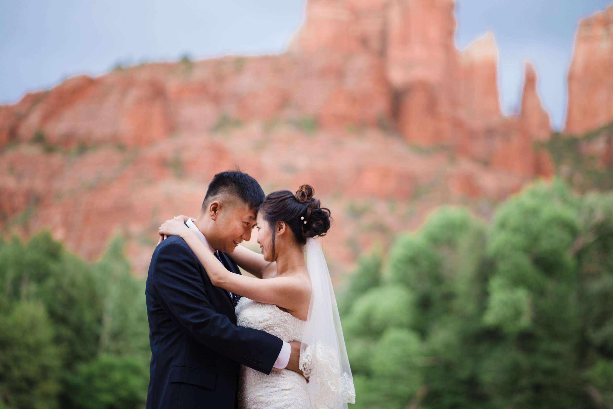 Red Rock Crossing wedding