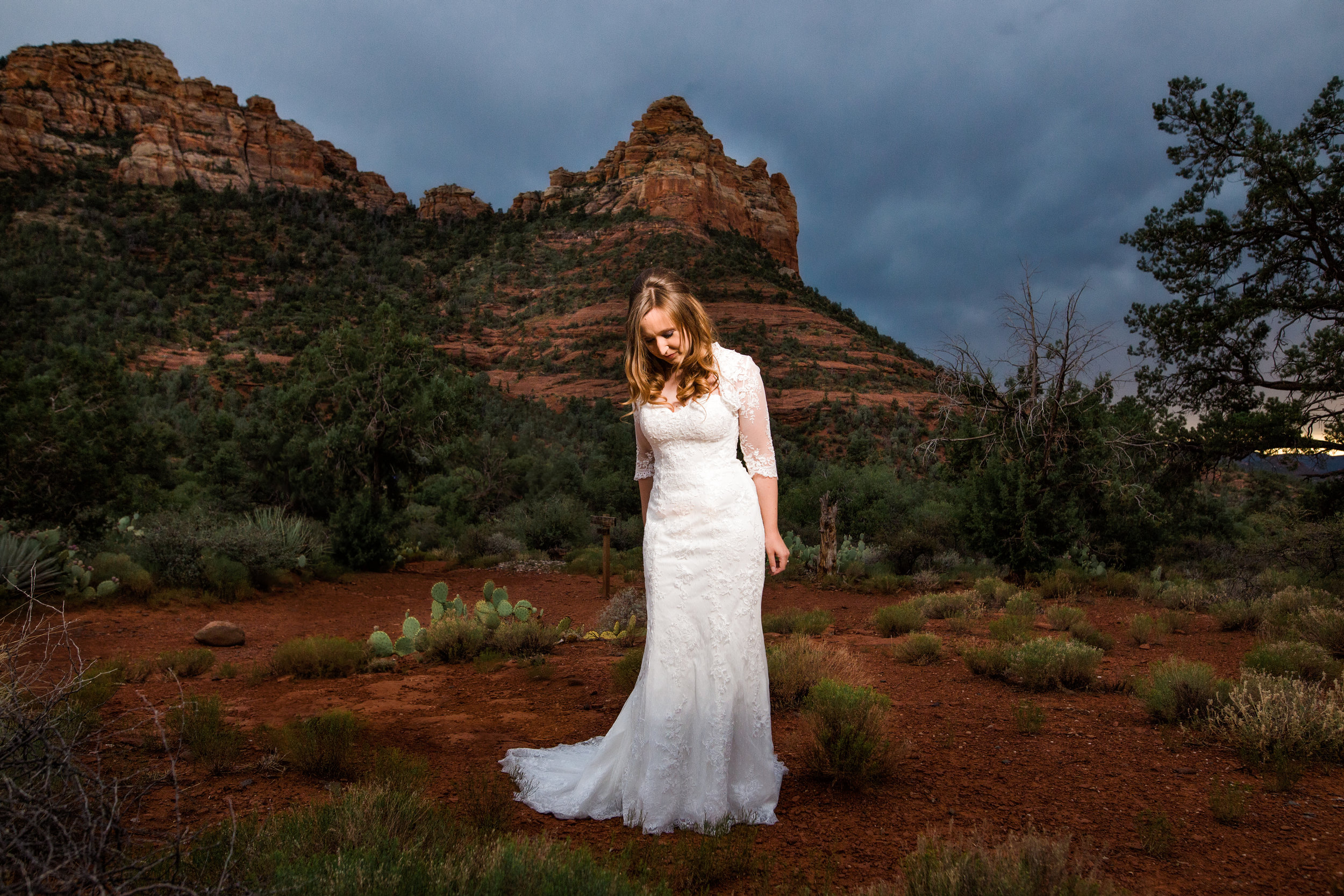 Sedona red rocks wedding