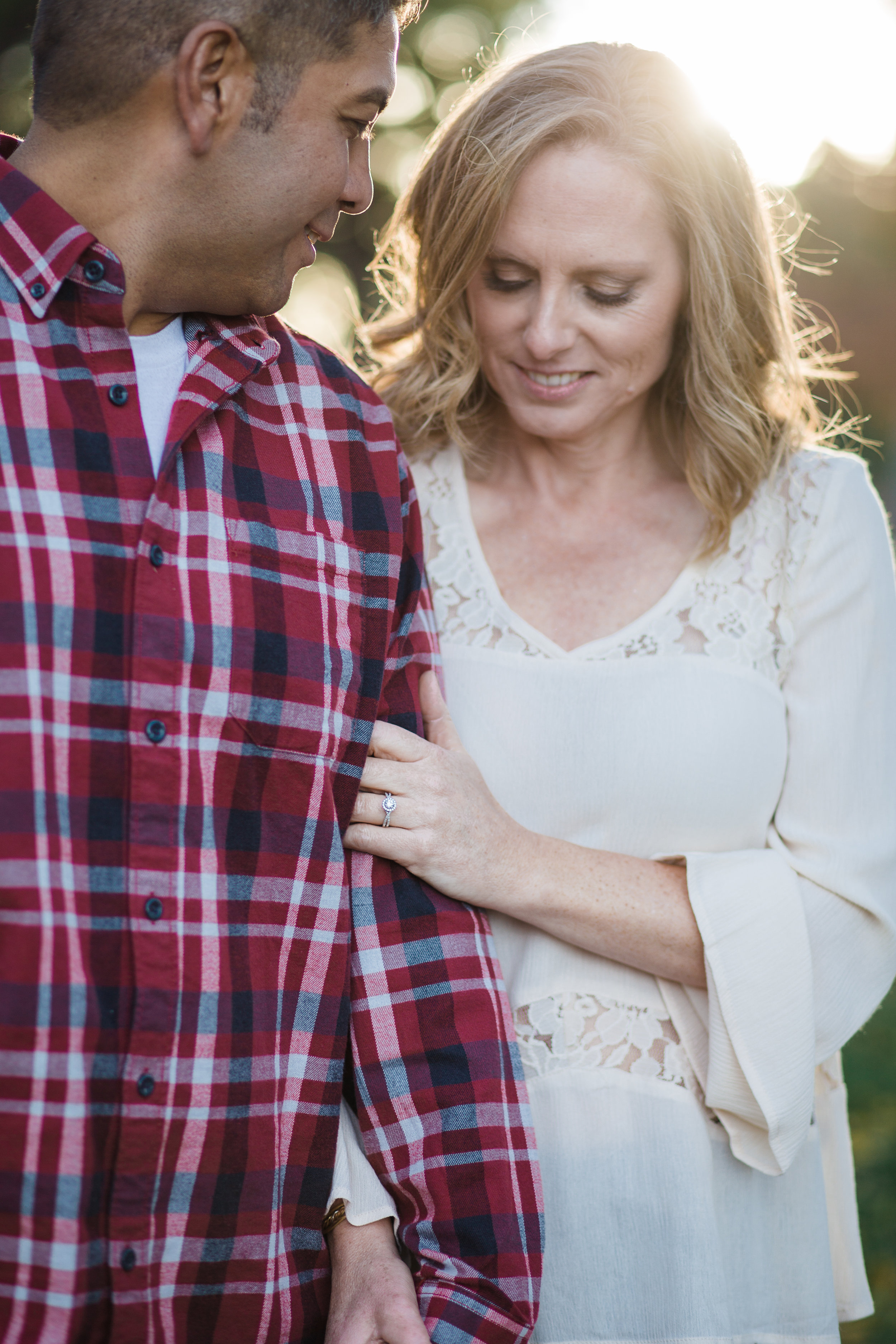 Engaged. Happy.