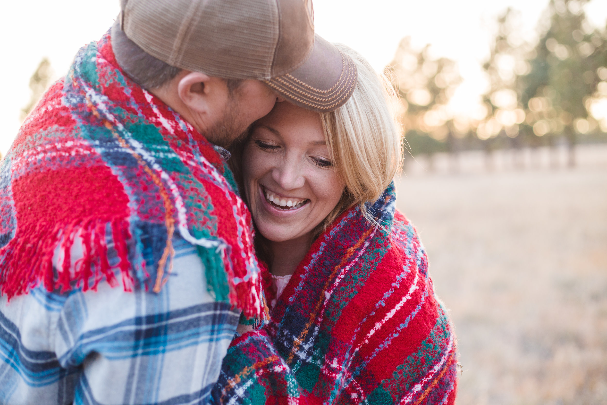 Flagstaff wedding photographer, Buffalo Park engagement photo session.