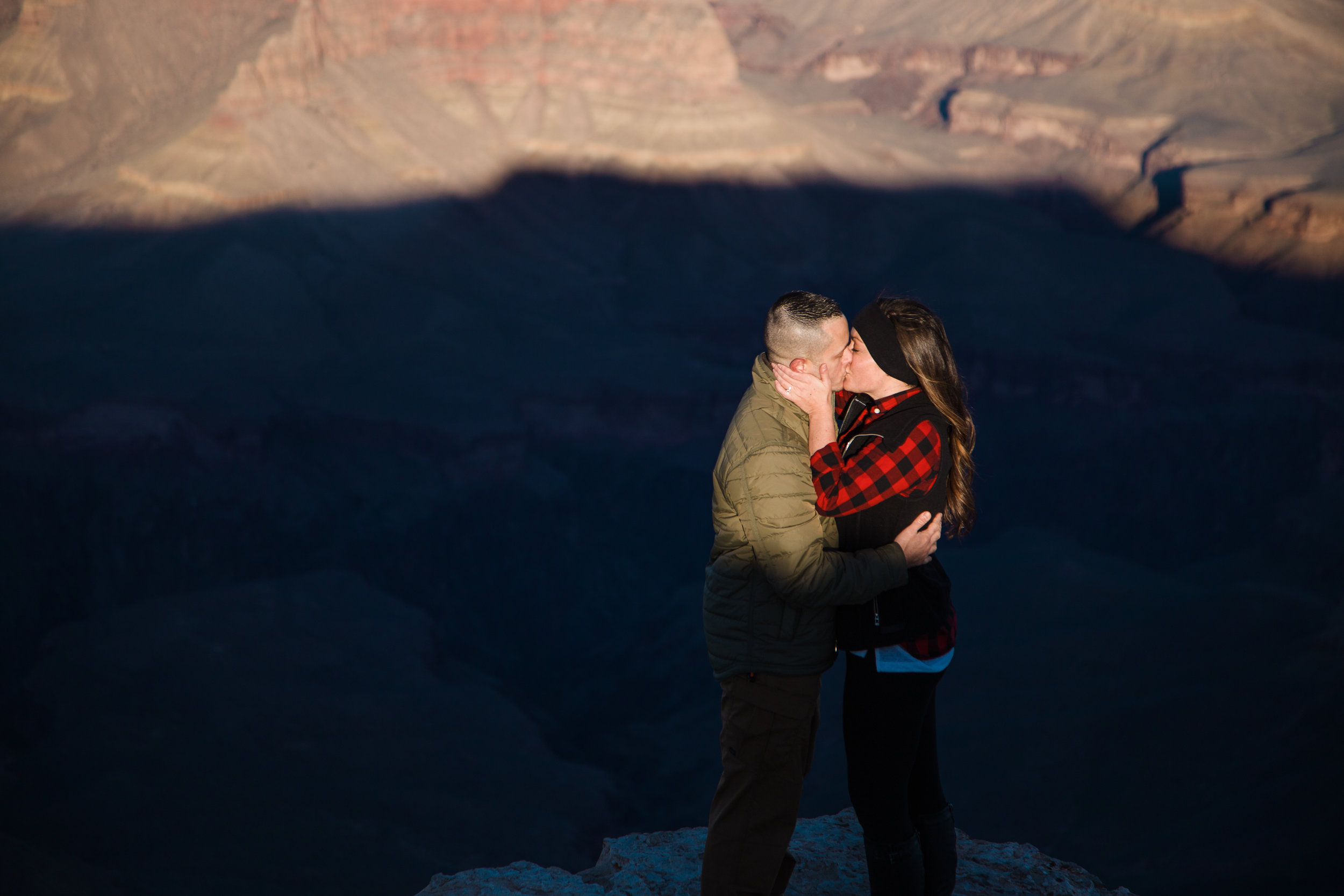 Shadow and light at Grand Canyon National Park.