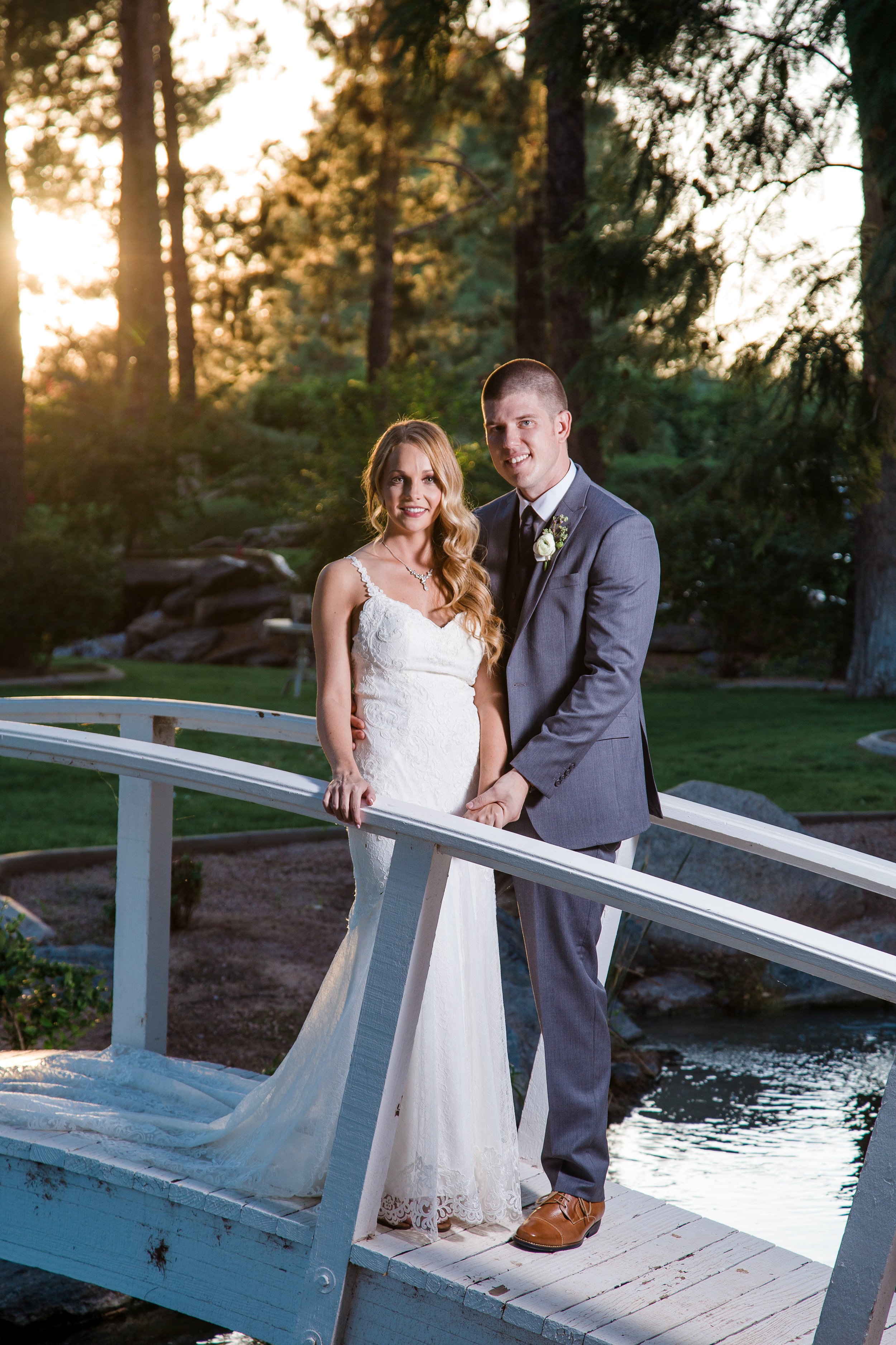 Wedding portrait at Chateau de Vie