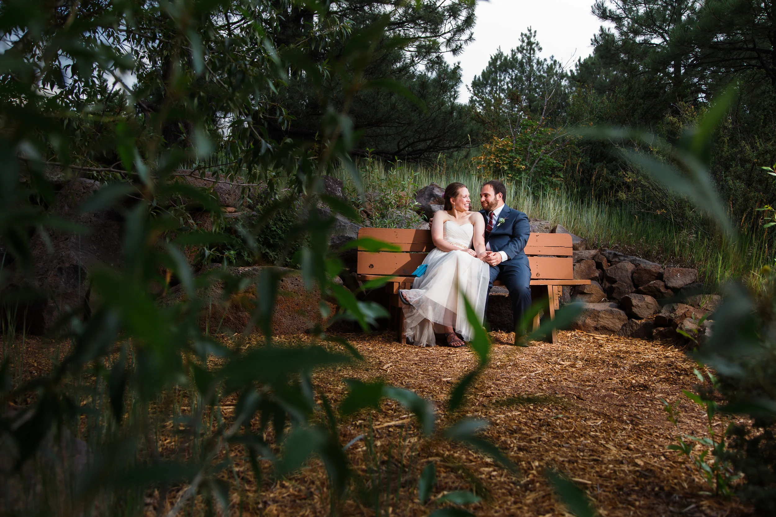 Flagstaff Arboretum Wedding portrait