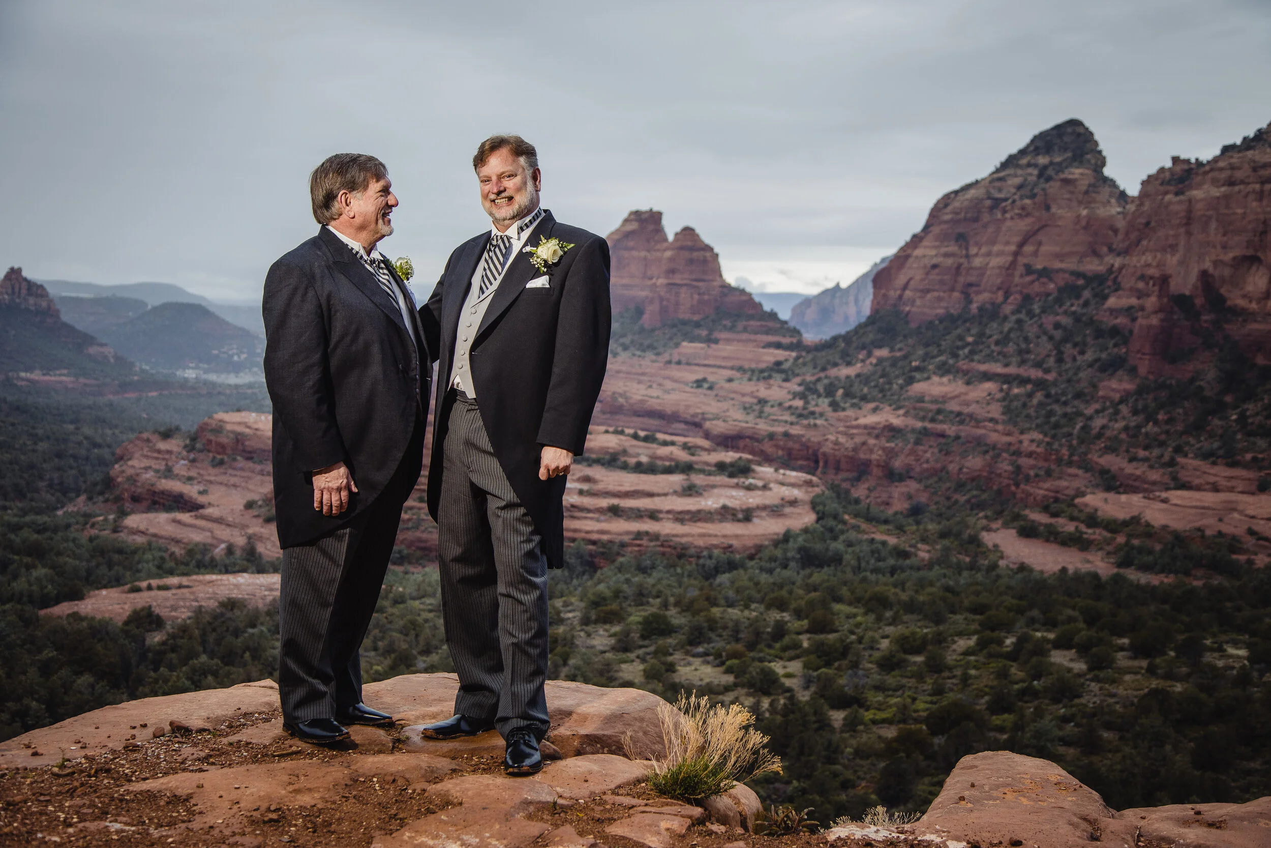 Merry-Go-Round Rock Sedona Elopement Photography 