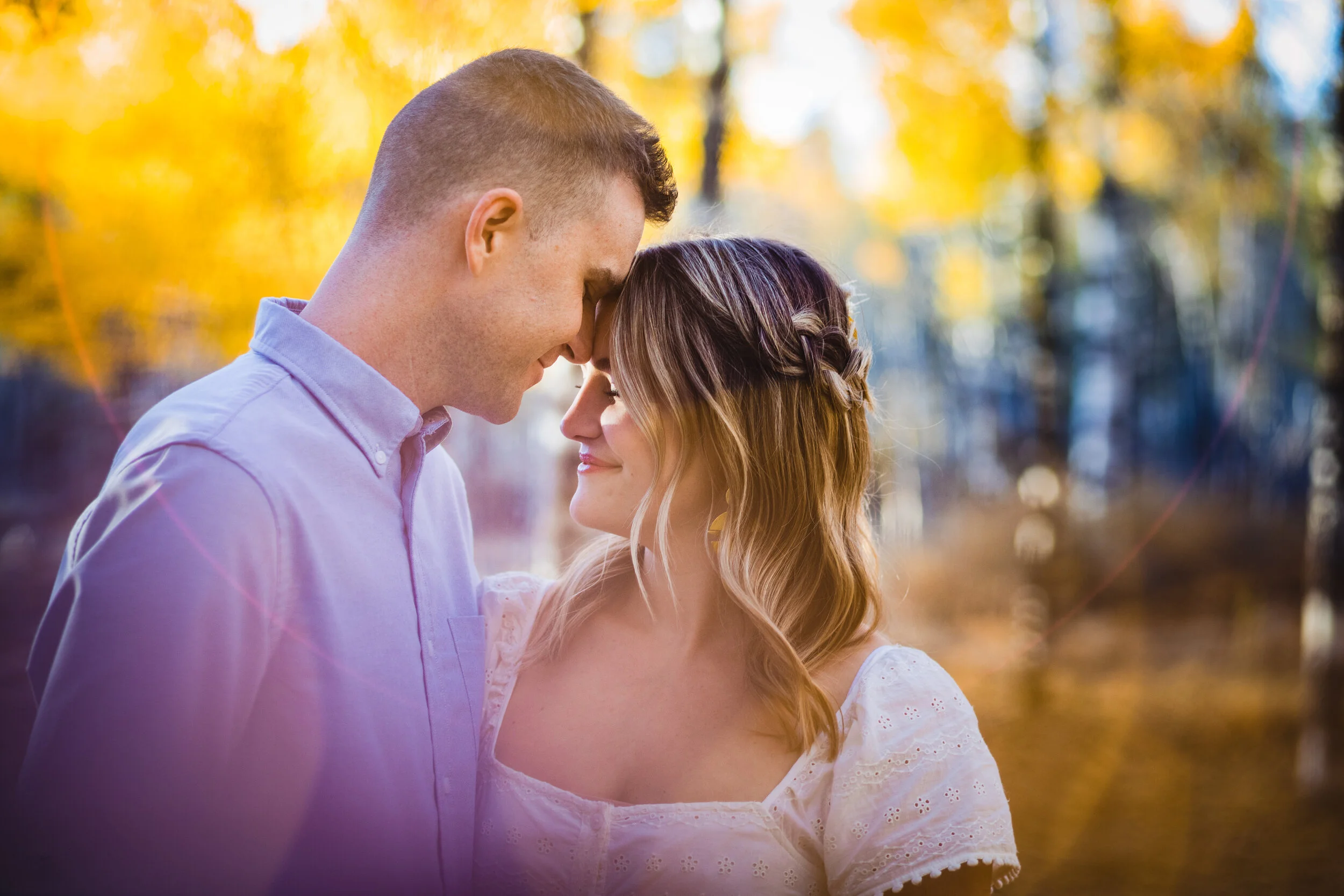 Hart Prairie Fall Flagstaff Forest Elopement