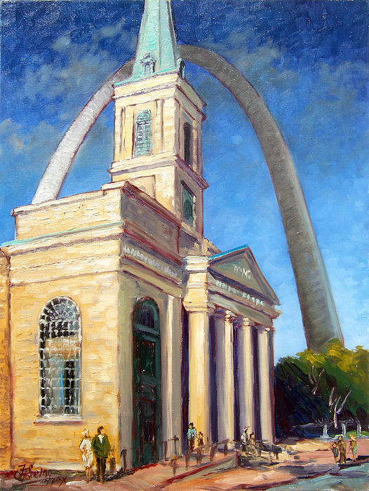 Basilica of Saint Louis, King of France, in Saint Louis, M…