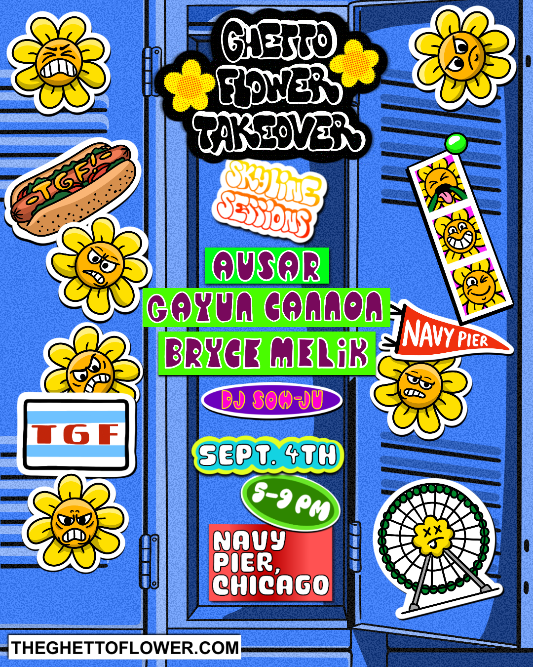 TGF Takeover — Navy Pier· Labor Day 2026 | The Ghetto Flower