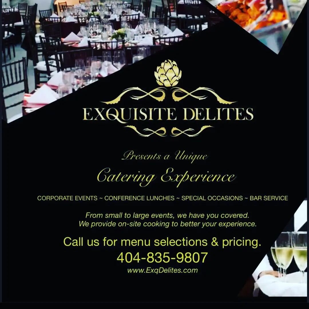 We want to give a huge THANK YOU to the team @exquisite_delites_  for  going above and beyond to bring an atmosphere of success to our venue today! 

Many thanks to the team for their tremendous assistance to Rental Director Kimberly on today. More t