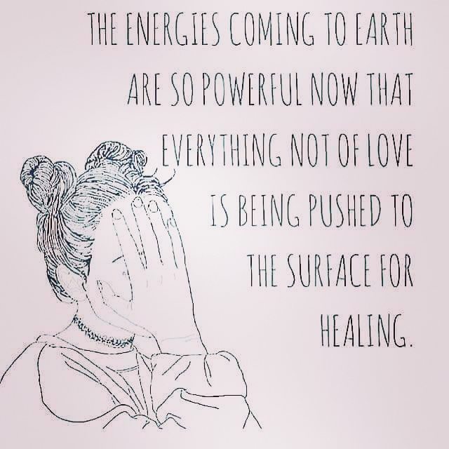 If you're feeling low and almost like going through absolute he'll in your mind over thinking things from the past you're clearing out the karmic crap.  I've been going through this and am seeking out help from a shaman and various other forms of the