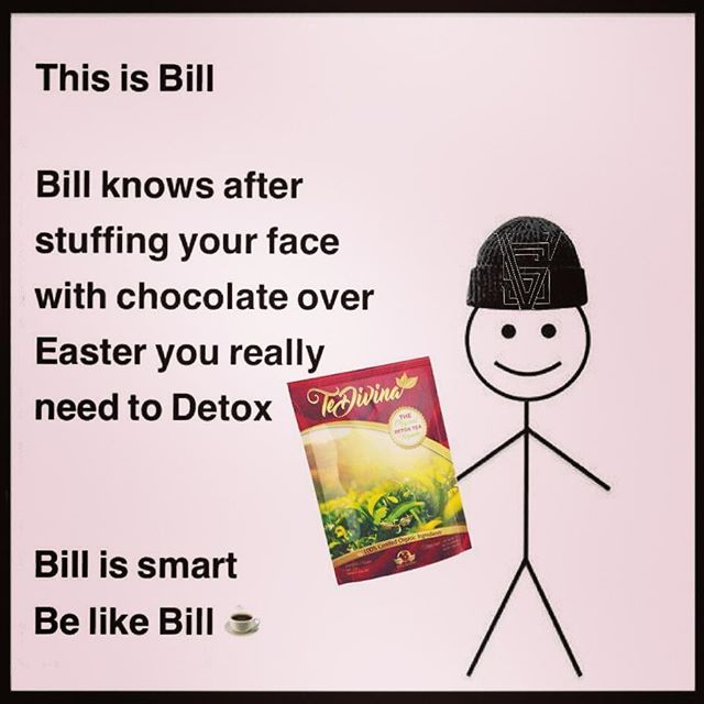 Be like bill 😉 I'm ordering some more tomorrow for clients so who needs a clear out? #Hardcorehealing #detox #cleanse #detoxtea #weightloss #summerbody #organic #herbalism #colon