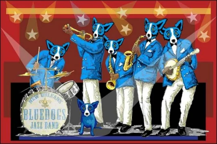 "You Can't Drown the Blues" by George Rodrigue