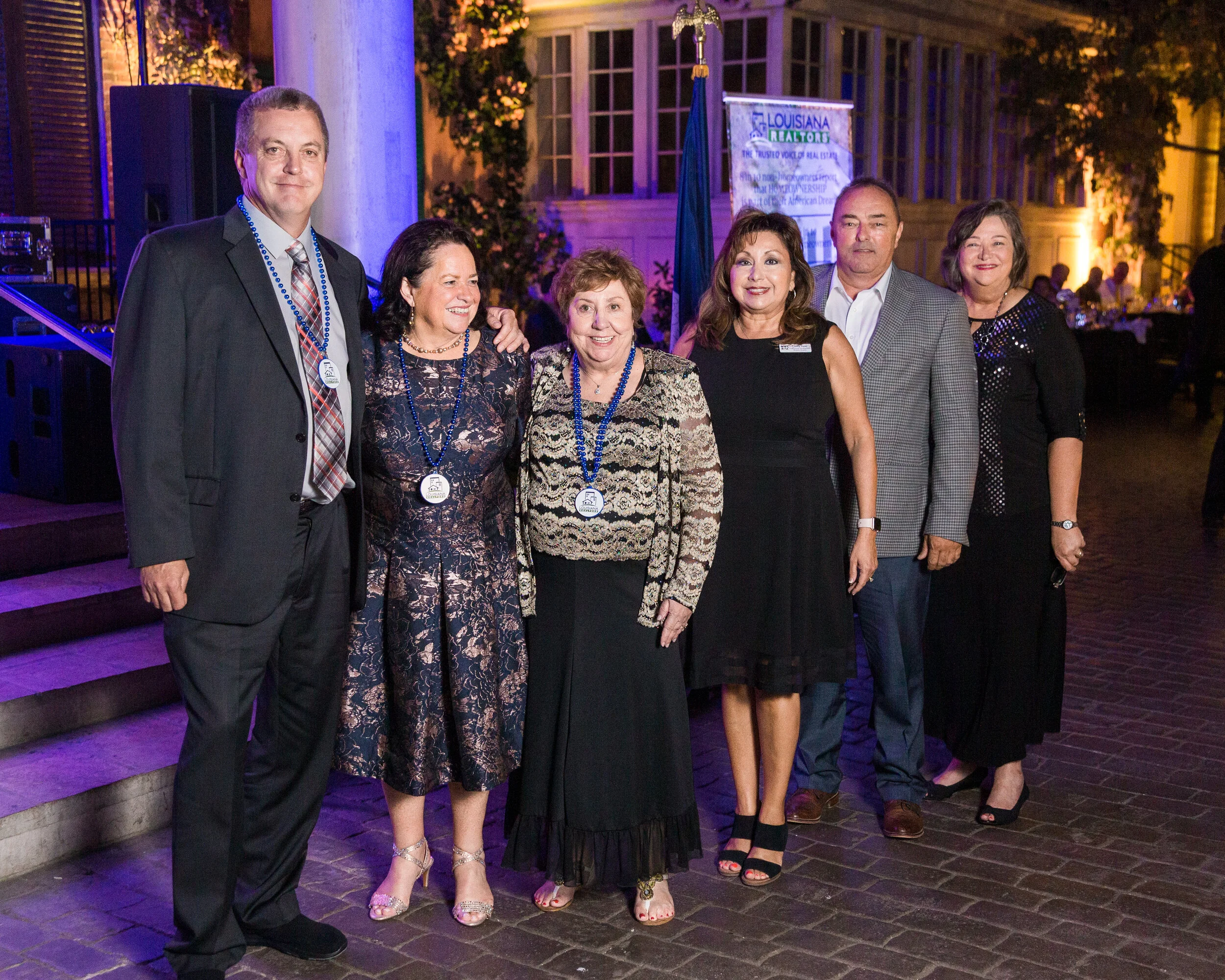 (L to R) Mark Ouchley, Evelyn Wolford, Eloise Gauthier, Cindy Dyer, Tony Corner, Karen Guerra