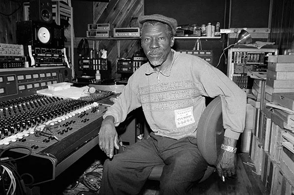 Clement "Sir Coxsone" Dodd of Studio One. Photo © David Corio.