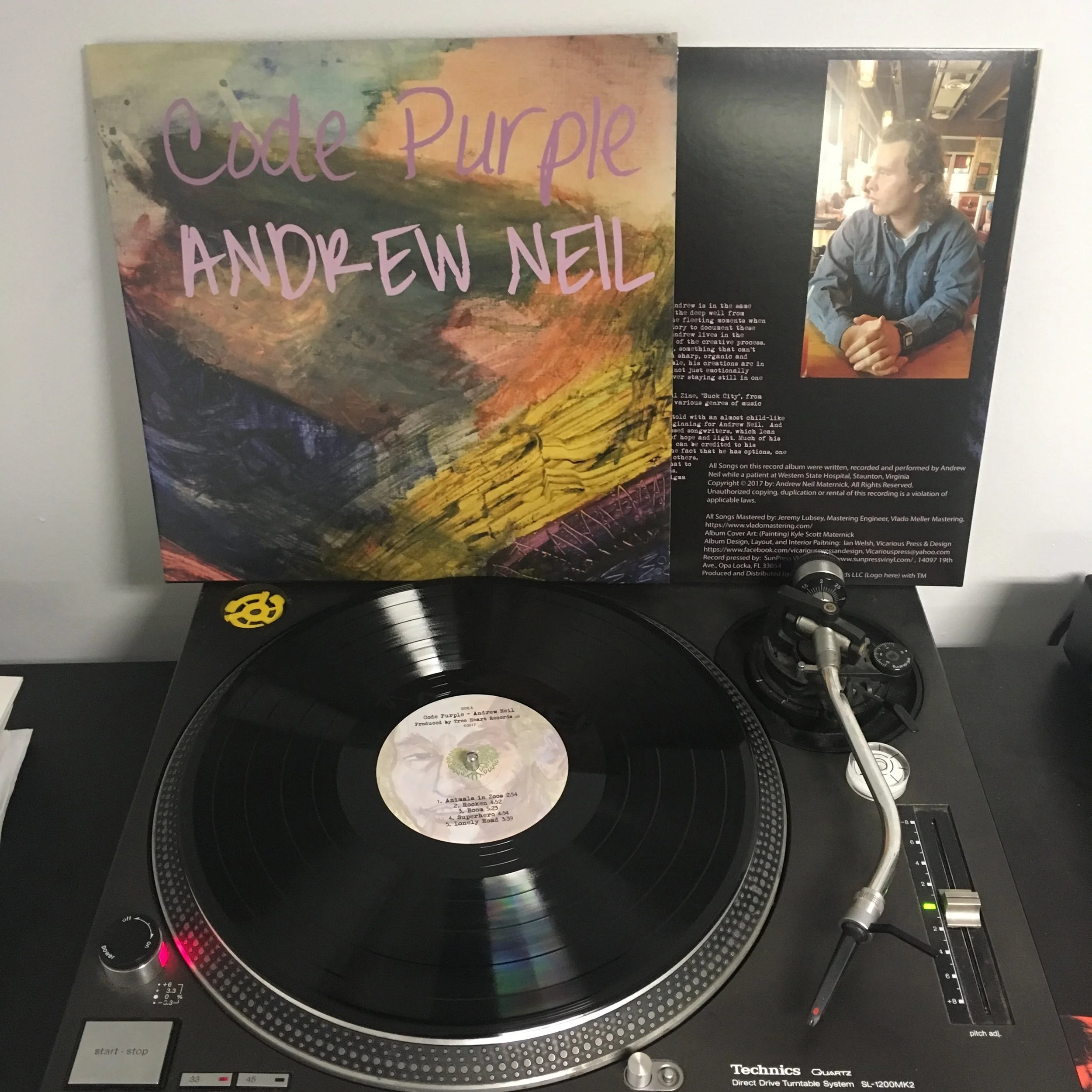 ANDREW NEIL Code Purple Artist Link : http://www.deezer.com/us/features